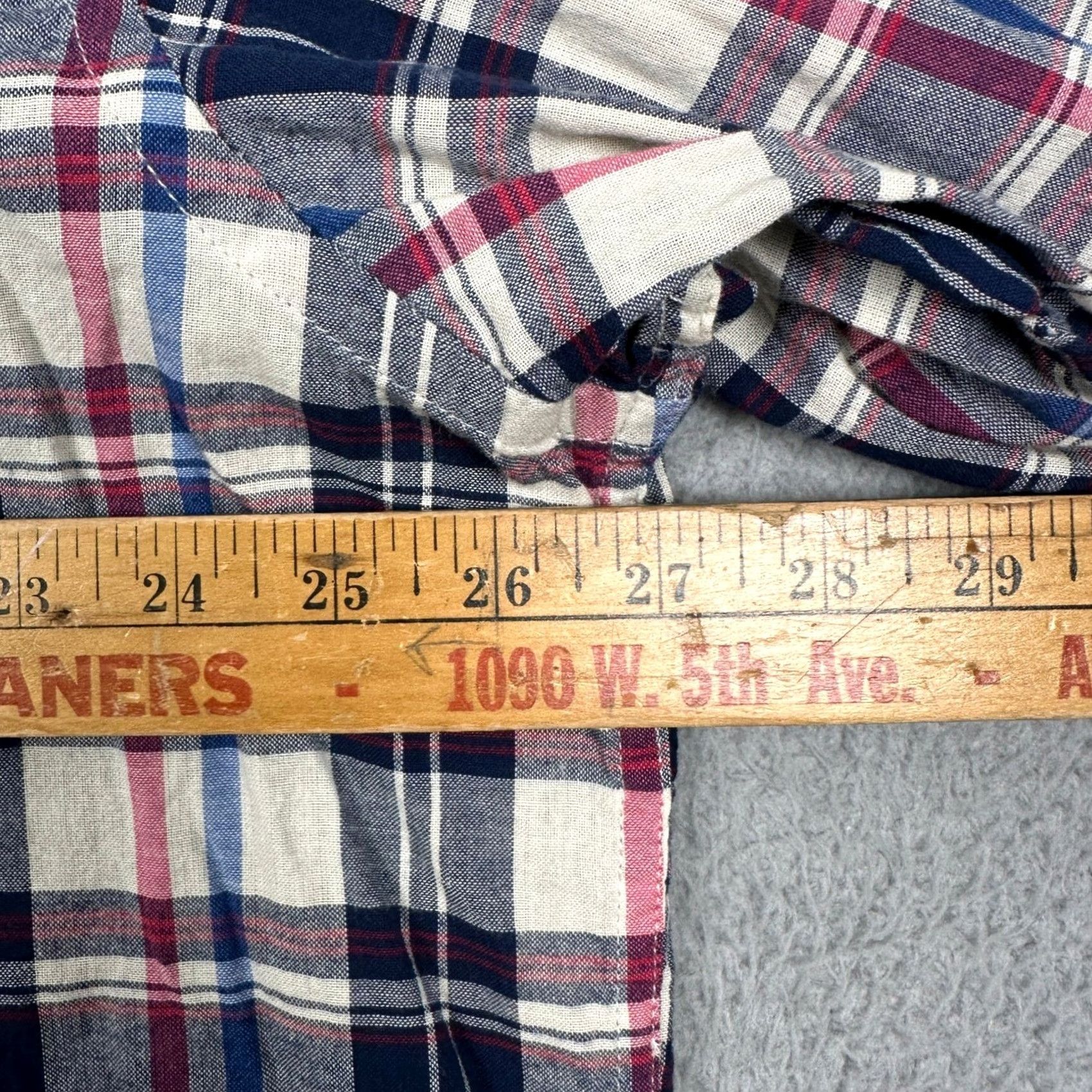 Pendleton Pendleton Mens XXL Shirt Button-Up White Blue Plaid Oceanside Long Sleeve EUC Size US XXL / EU 58 / 5 - 6 Thumbnail