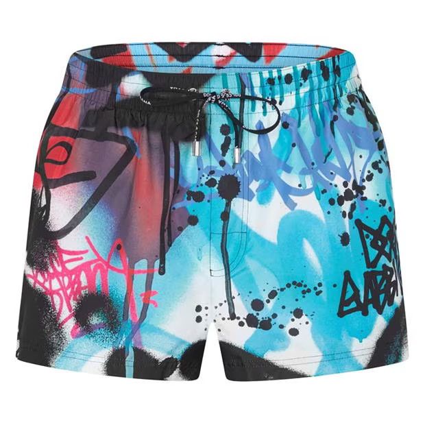 image of Dolce Gabbana O1G2R1Mq0424 Swim Shorts In Multicolor, Men's (Size 34)