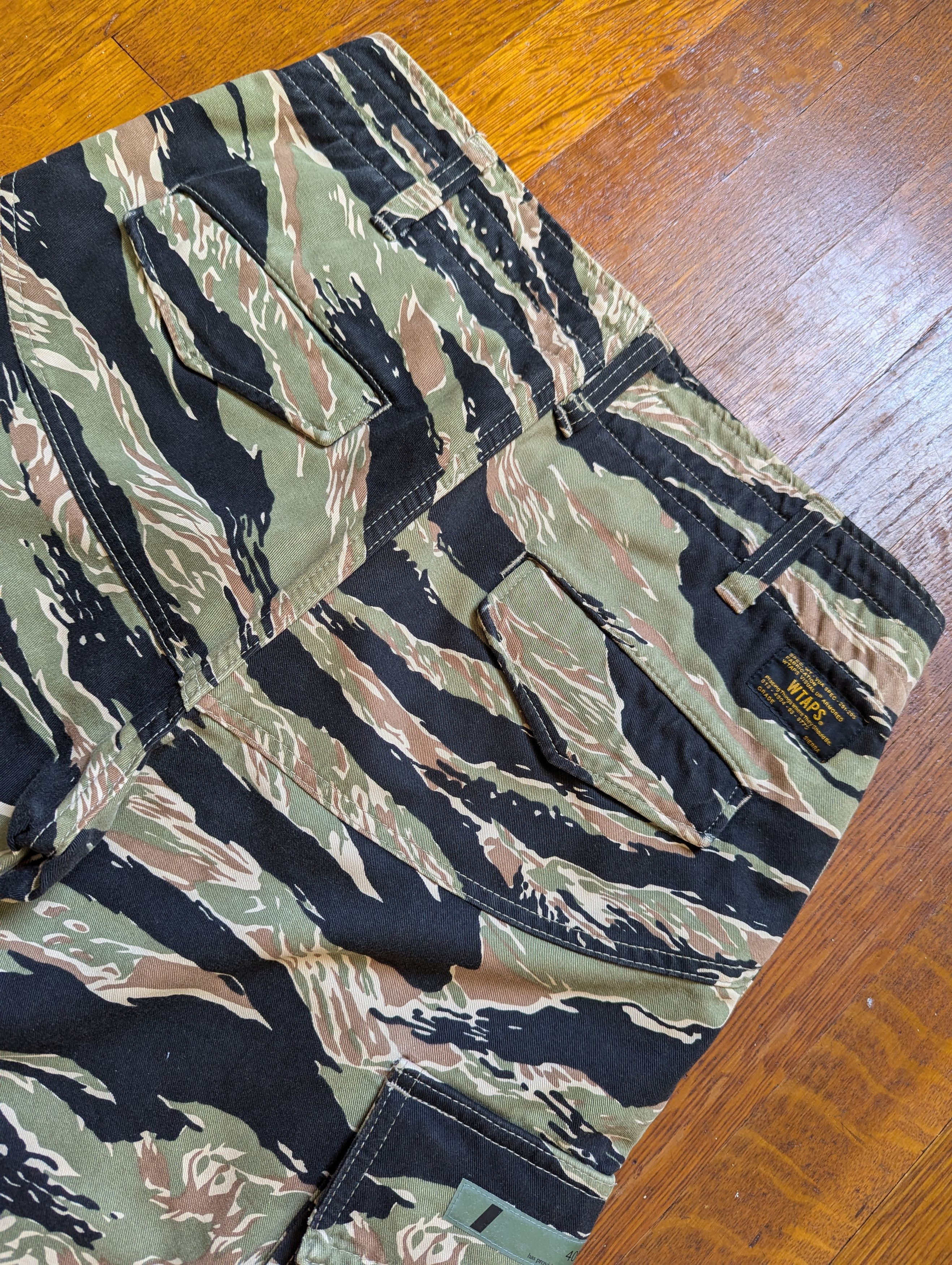 Wtaps Wtaps Jungle Chopped Cargo Shorts Size US 33 - 6 Thumbnail