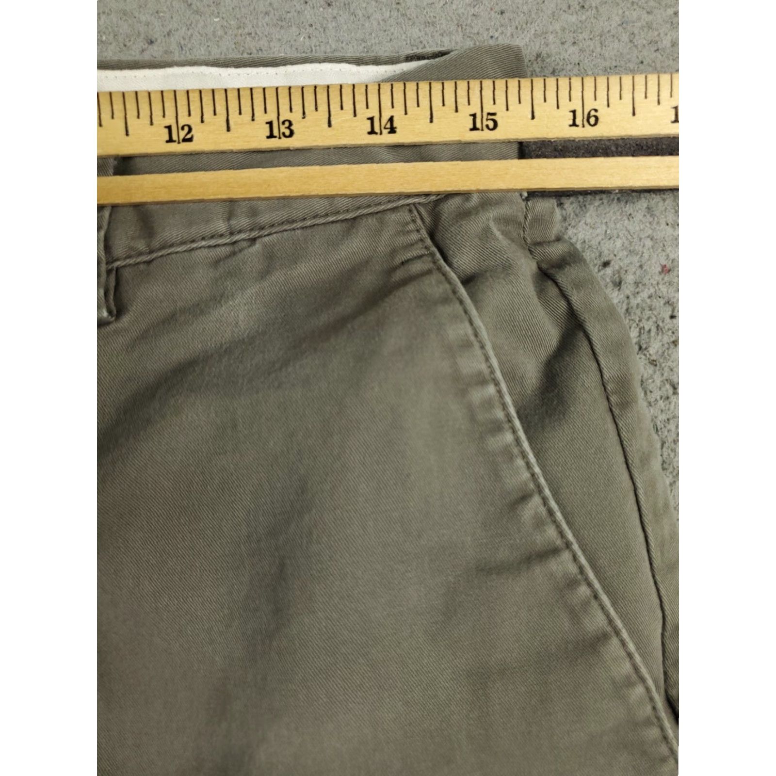 Club Monaco Club Monaco Chino Pants Mens 31x30 Gray Flat Front Straight Leg Trousers Size US 31 - 4 Thumbnail