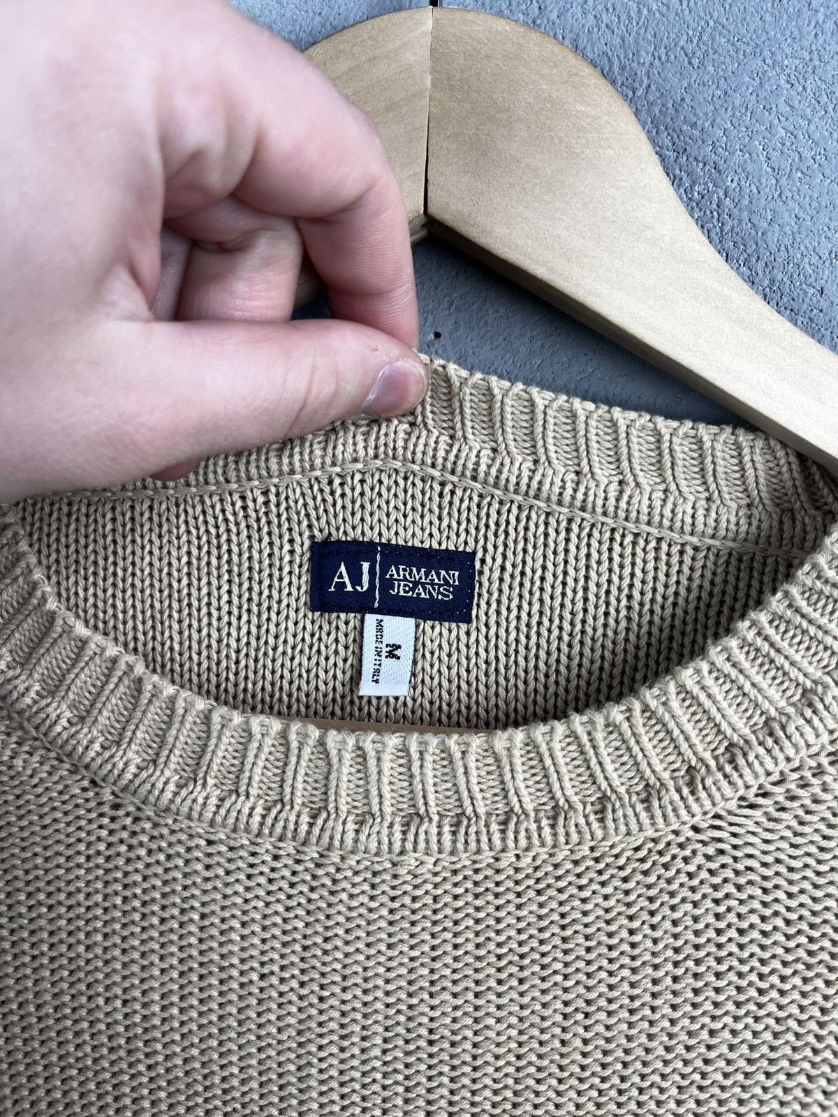 Giorgio Armani Armani sweater vintage Size US M / EU 48-50 / 2 - 2 Thumbnail