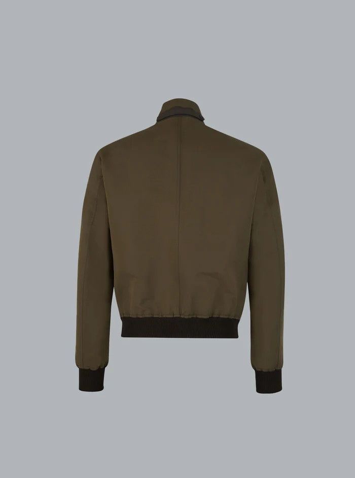 Tom Ford o1w1db10425 OBG003 Bomber Jacket in Khaki Size US XL / EU 56 / 4 - 2 Thumbnail