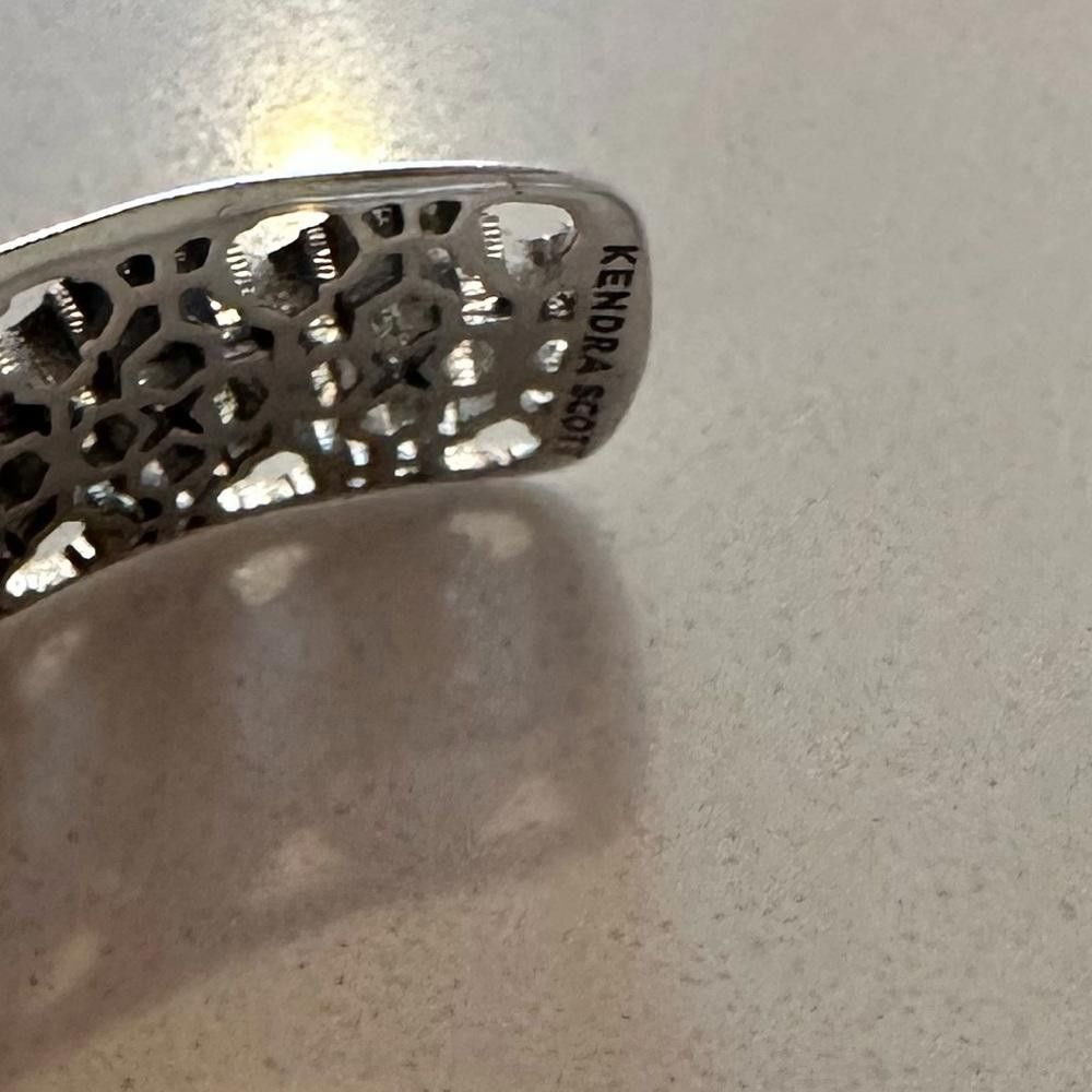 Kendra Scott Kendra Scott Uma Silver Filigree Cuff Bracelet Size ONE SIZE - 7 Thumbnail
