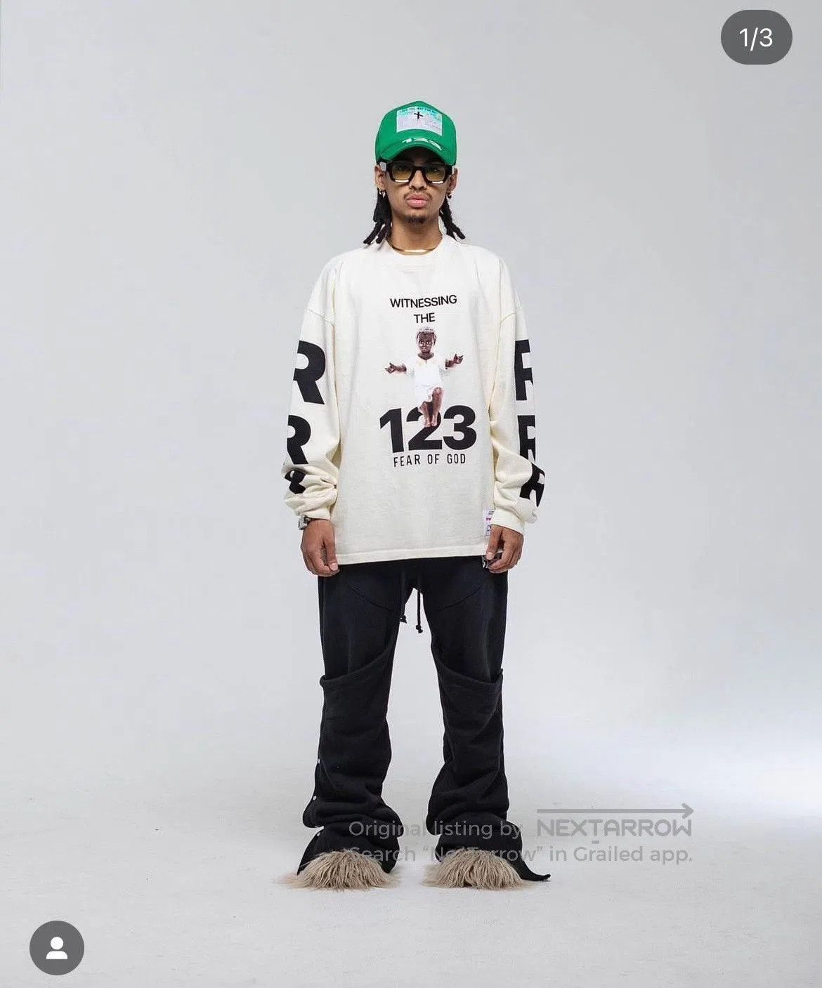 Fear of God Fear of God x RRR123 Angel Longsleeve. Size US S / EU 44-46 / 1 - 6 Thumbnail