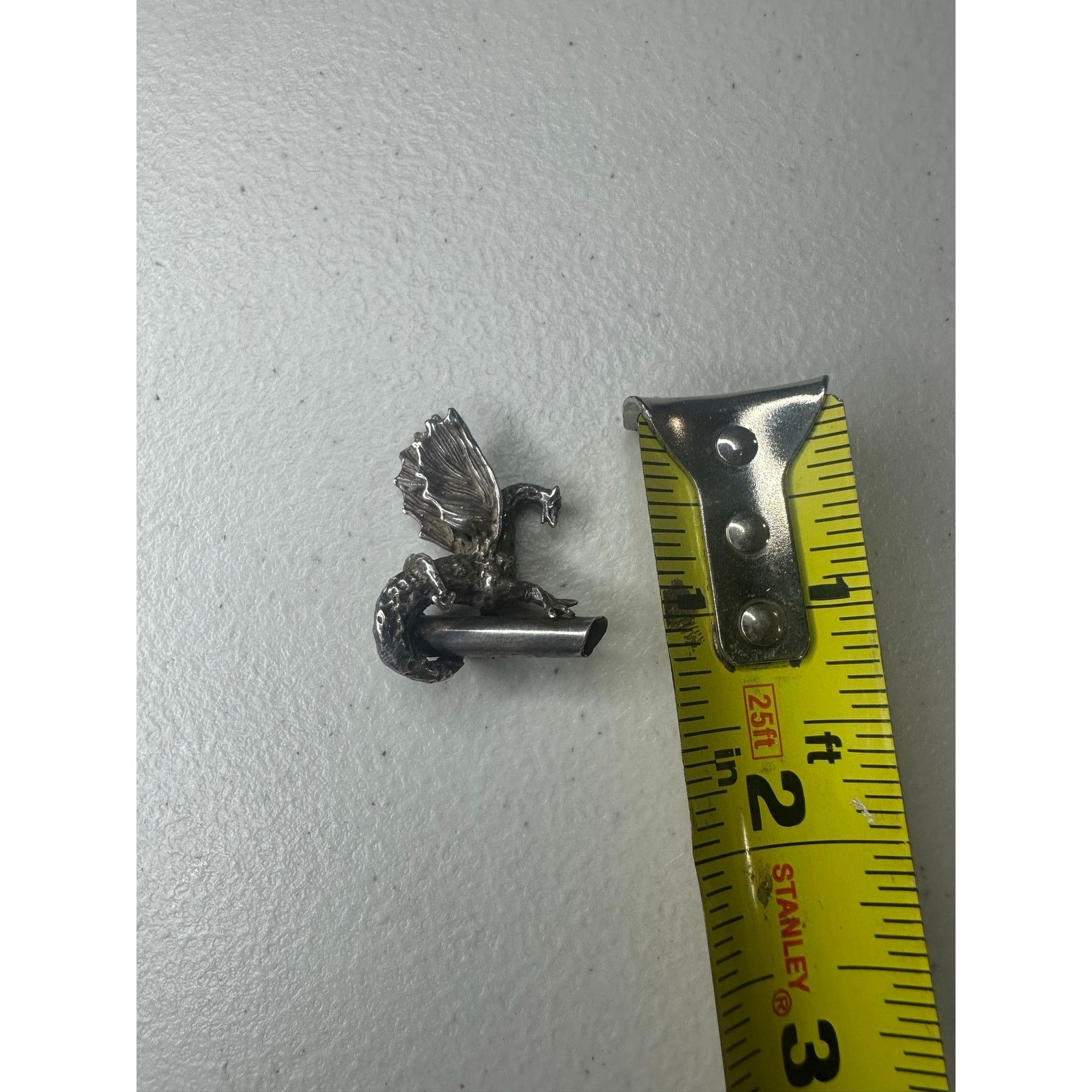 & Other Stories 925 Silver Dragon Pendant GothicMedieval Fantasy Collectible Size ONE SIZE - 6 Thumbnail