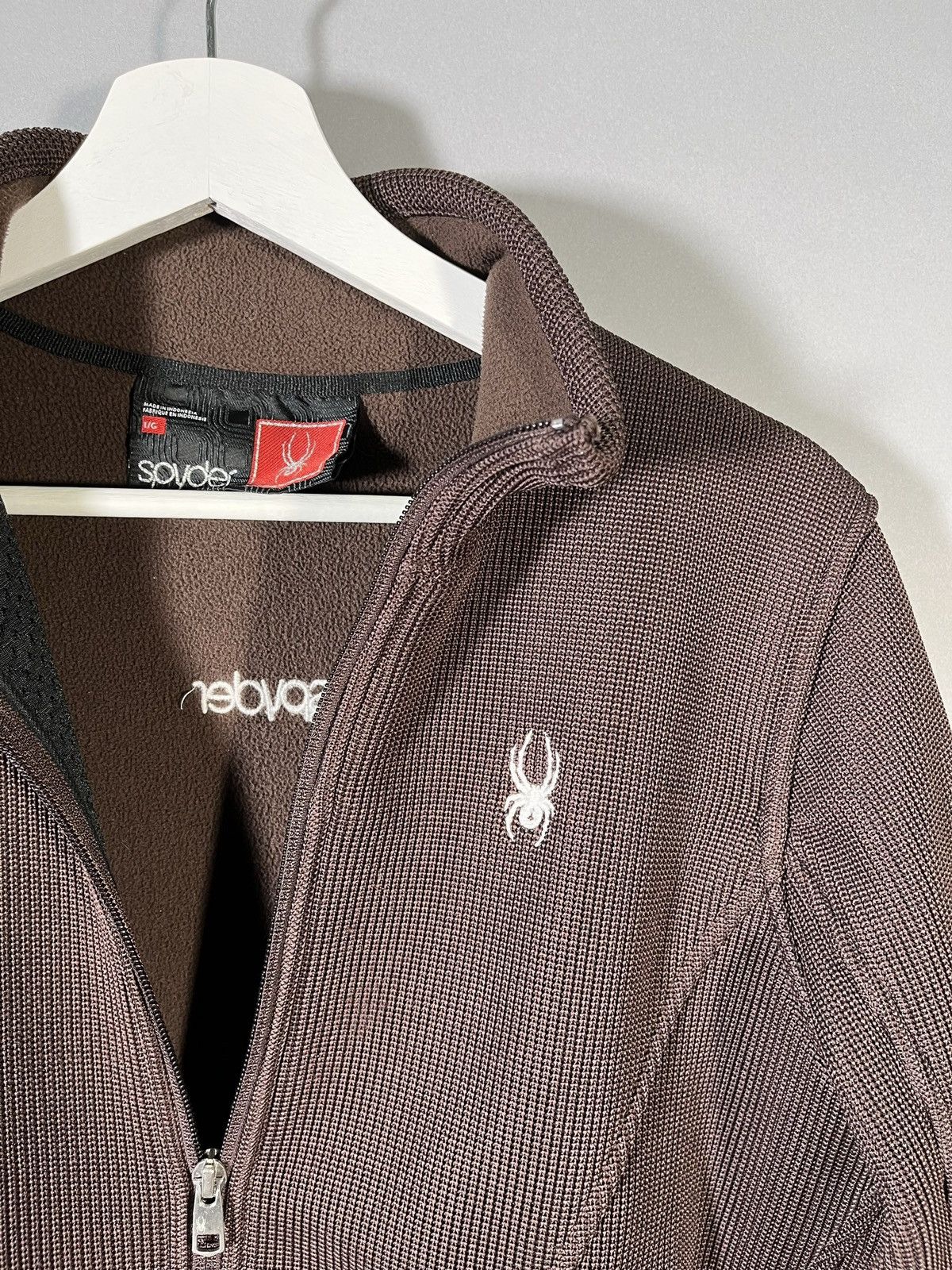 Spyder × Vintage Y2K Embroidered Spyder Zip Up Size L / US 10 / IT 46 - 7 Thumbnail