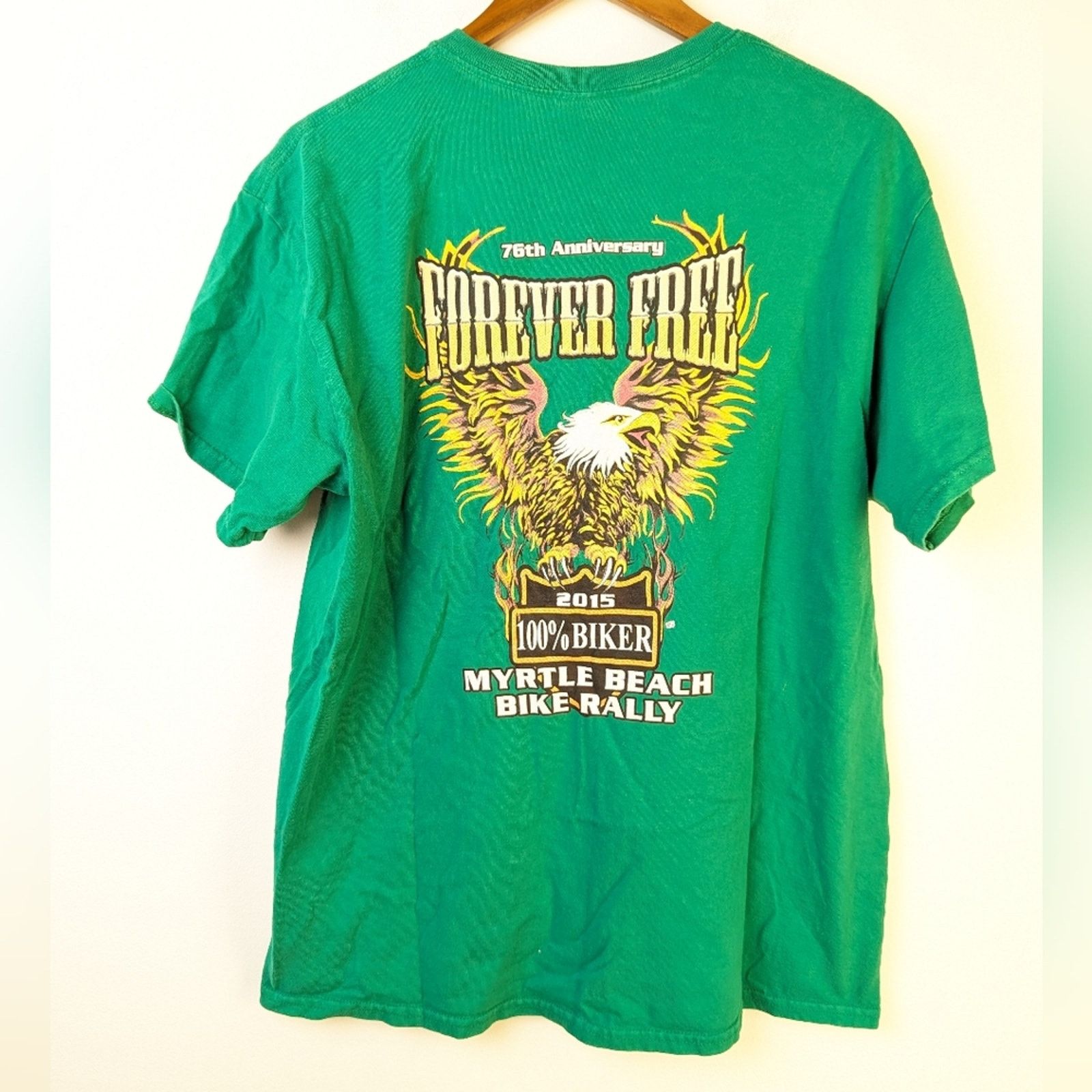 Gildan Harley- Davidson Myrtle Beach Bike Week Tee Shirt Size US L / EU 52-54 / 3 - 1 Thumbnail