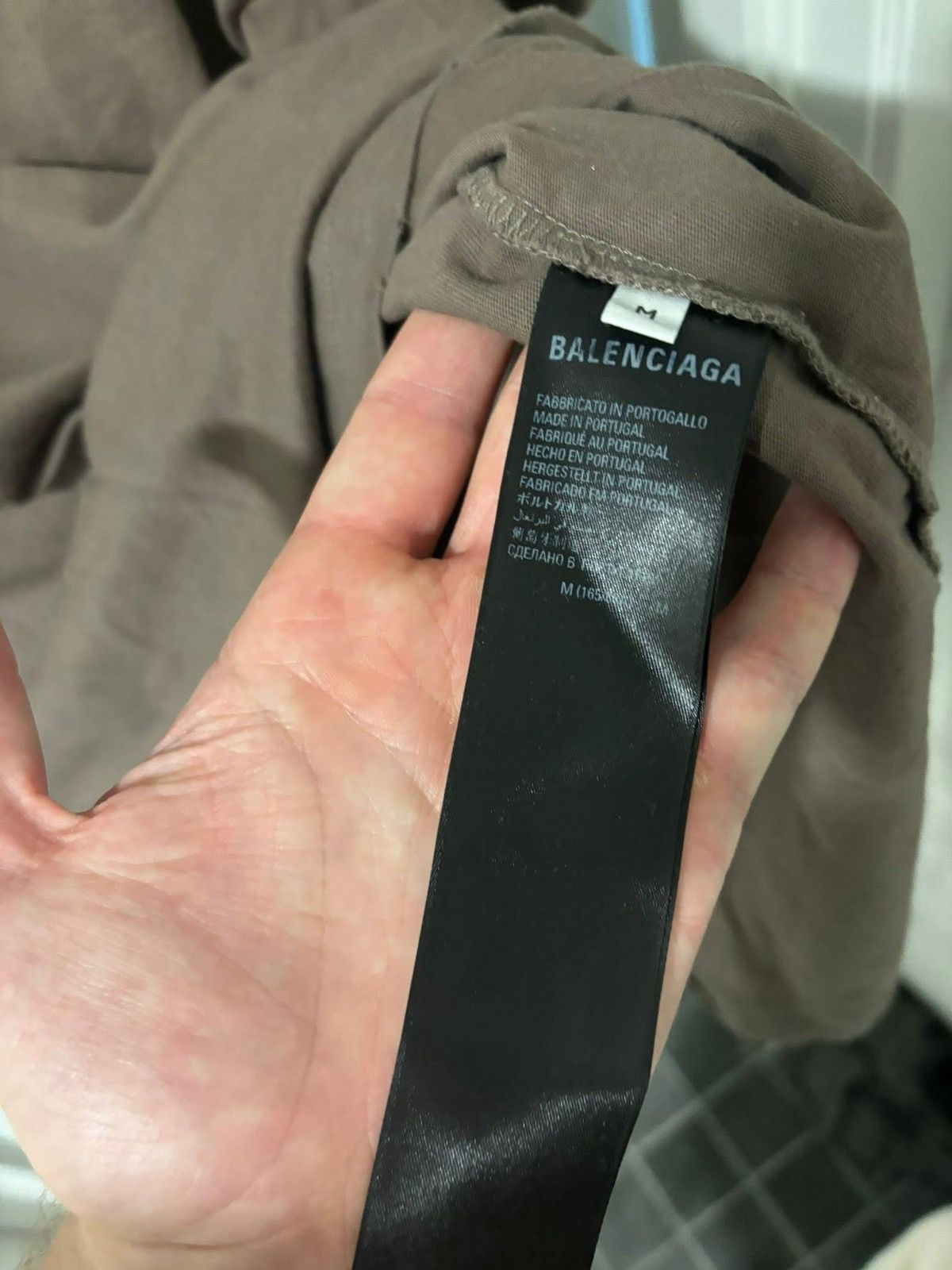 Balenciaga Logo tee Size US M / EU 48-50 / 2 - 5 Thumbnail