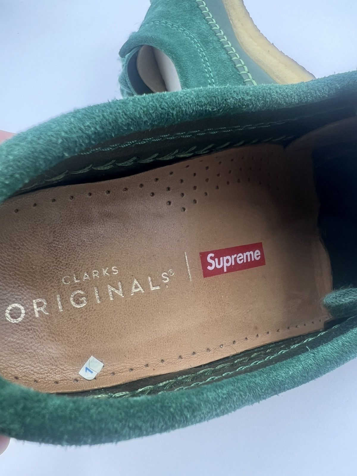 Clarks × Supreme Weaver Supreme Green Size US 10 / EU 43 - 6 Thumbnail
