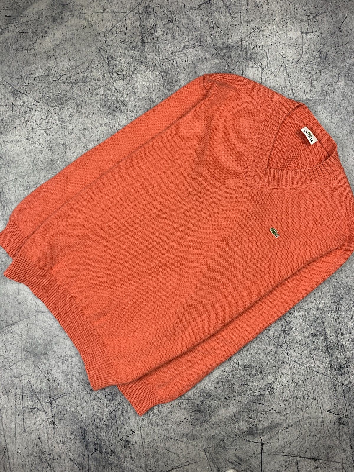 Lacoste Vintage Lacoste Knitted Sweater Embroidered Logo 90s Size US M / EU 48-50 / 2 - 1 Thumbnail