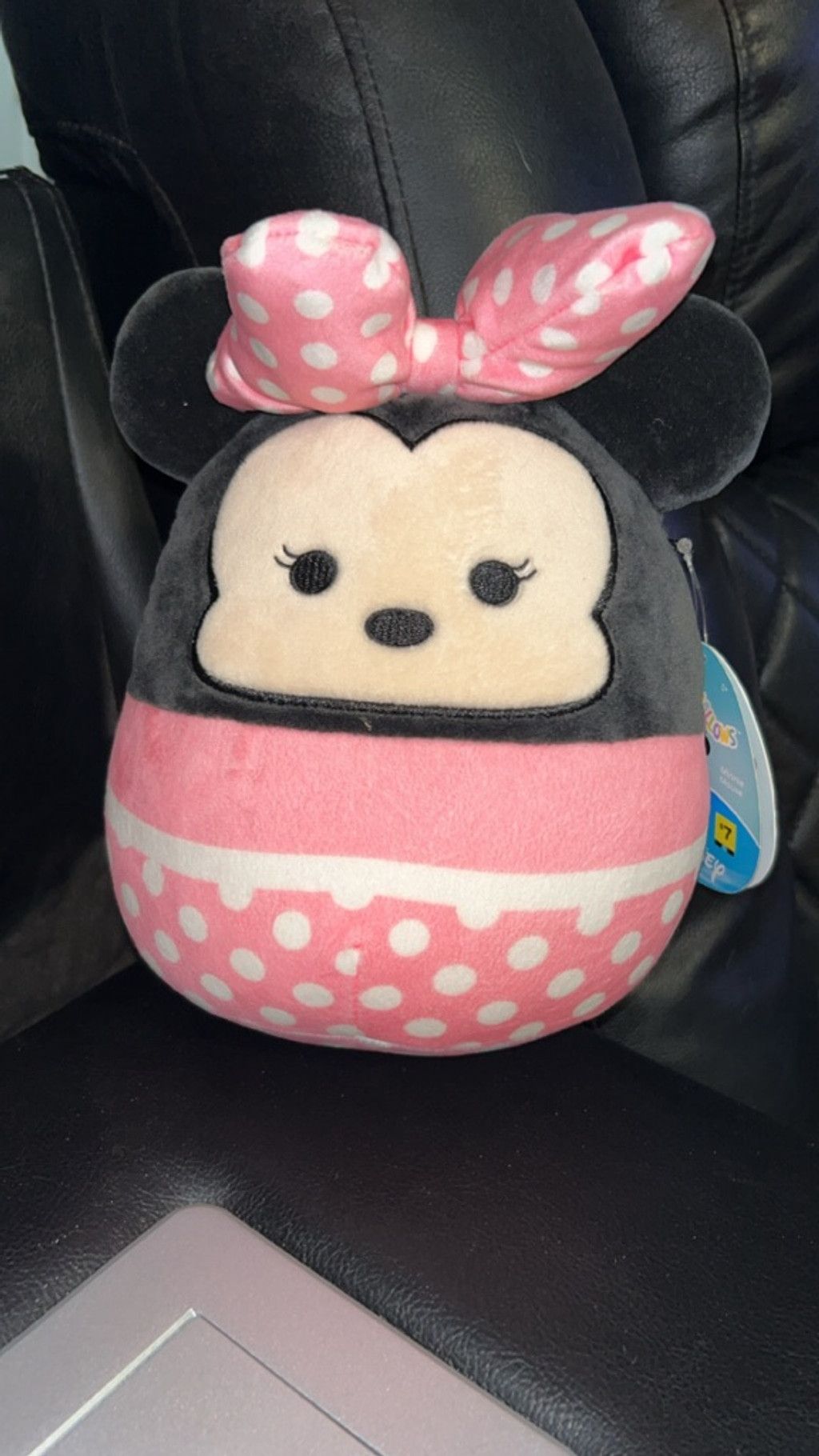 Disney Girls Disney Squishmallows Minnie Mouse Stuffed Animal Pink Size ONE SIZE - 1 Thumbnail