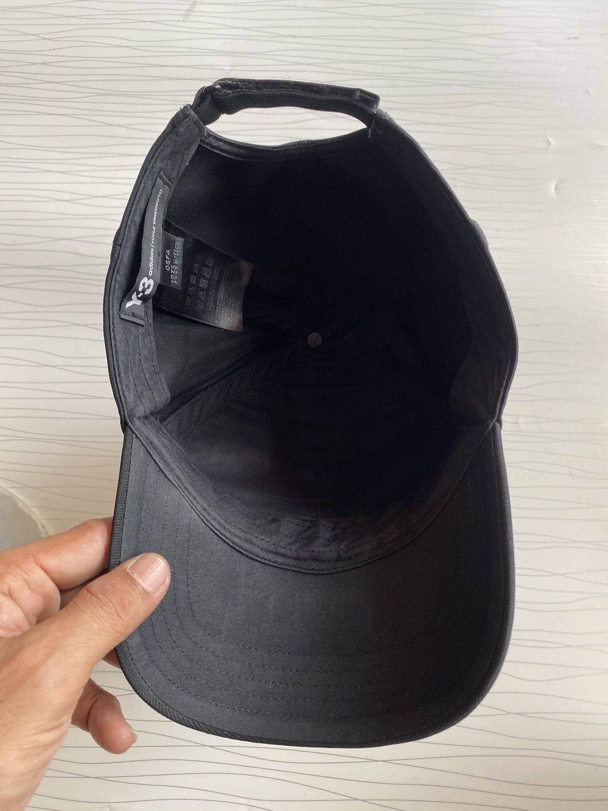 Y-3 Adidas X Yohji Yamamoto Caps Hat Size ONE SIZE - 6 Thumbnail