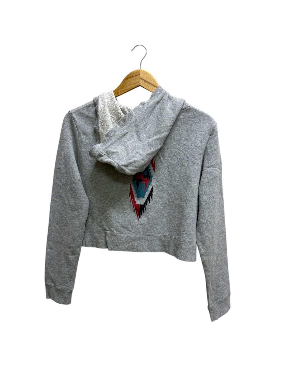 Native Drastic Slimming Aztec Ethnic patern crop top Zip Up Sweater Size M / US 6-8 / IT 42-44 - 2 Thumbnail