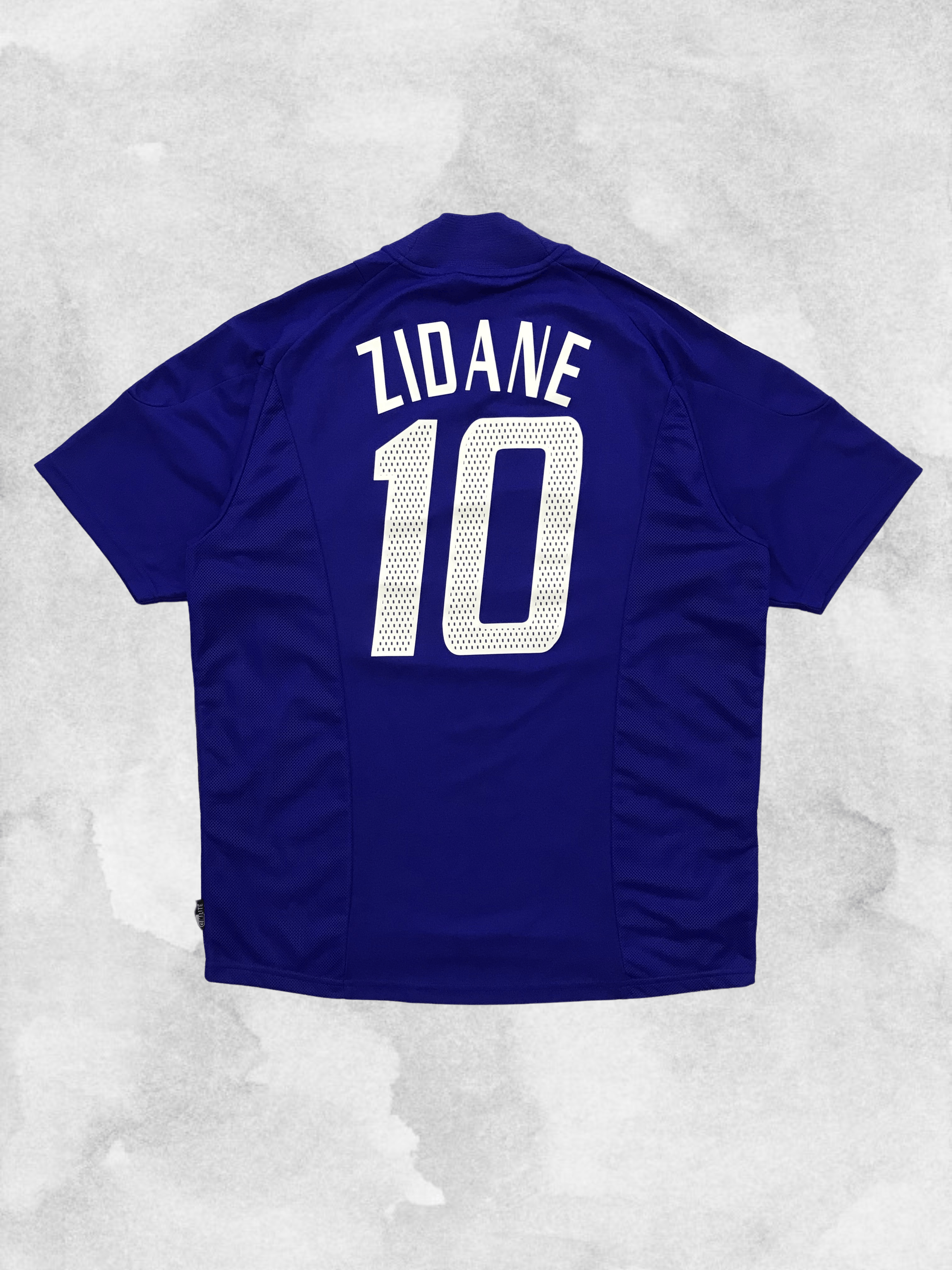Adidas ADIDAS 2002 France #10 ZIDANE Jersey Soccer Football FFF Size US L / EU 52-54 / 3 - 2 Thumbnail