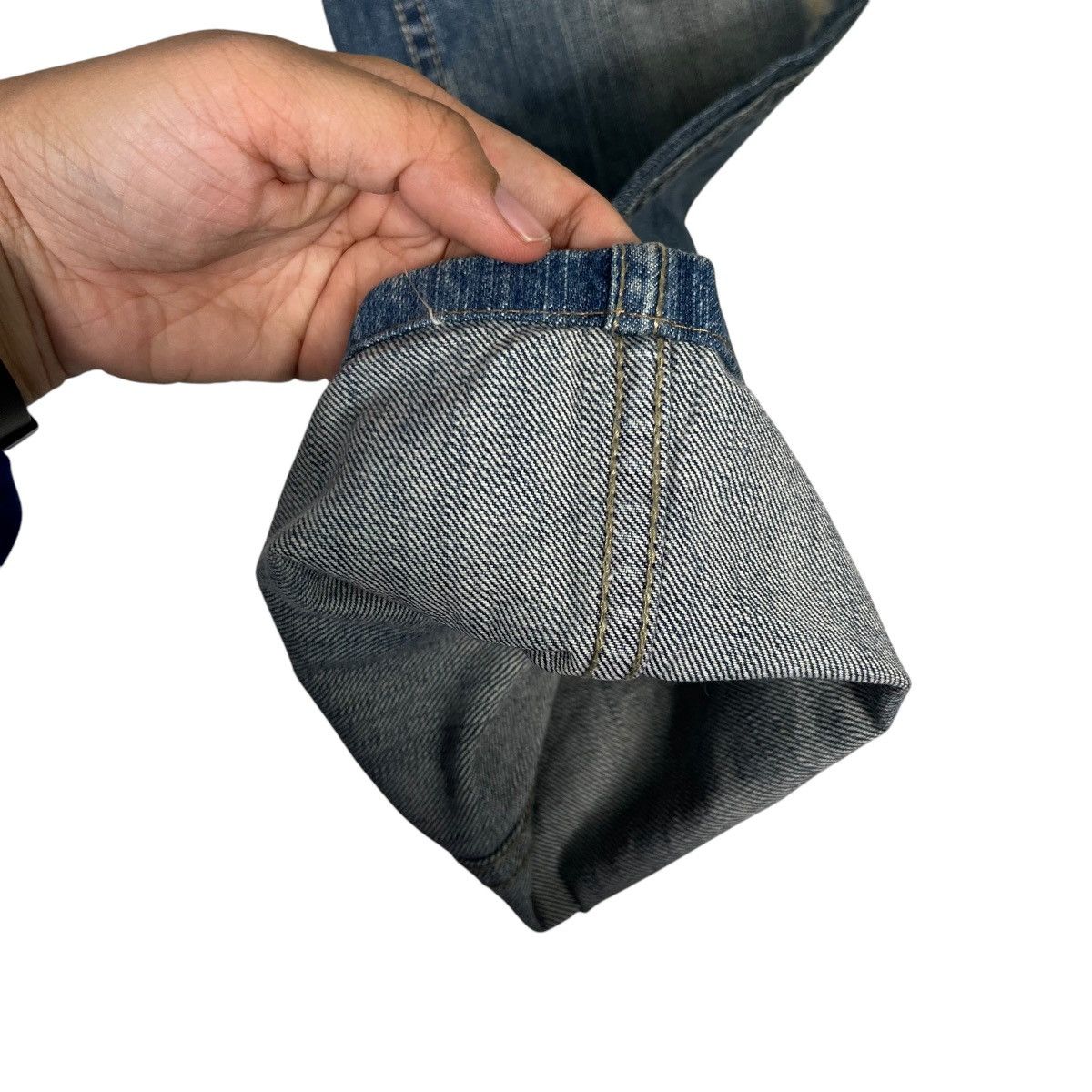 Japanese Brand Vintage Three Stone Throw Distressed Bush Pants Size 30" / US 8 / IT 44 - 12 Thumbnail