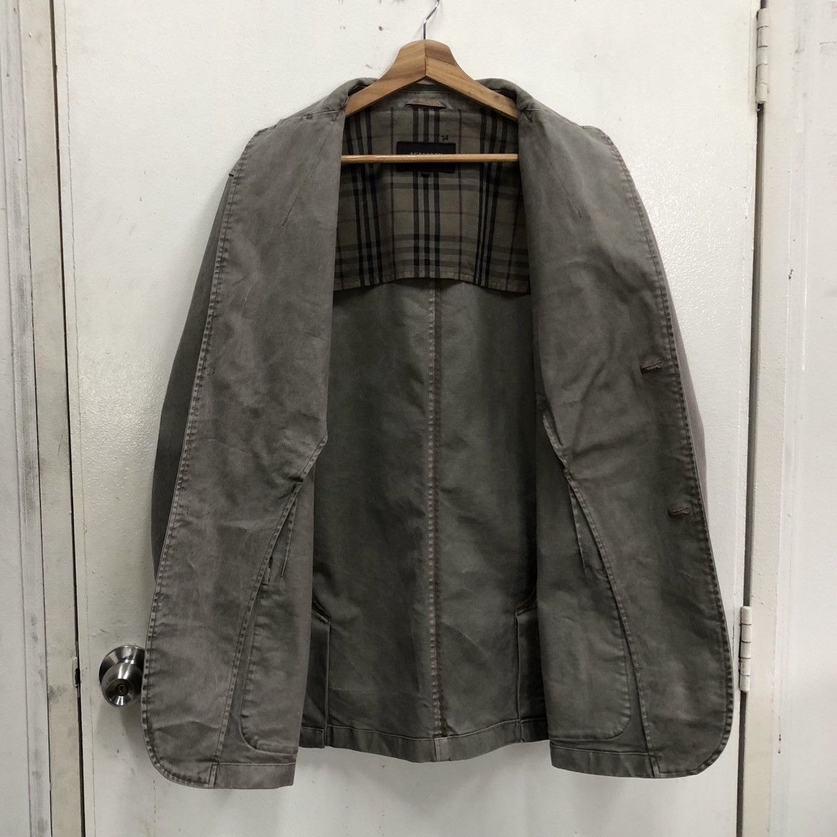 Burberry Burberry Black Label Charcoal Jacket Size US L / EU 52-54 / 3 - 3 Thumbnail