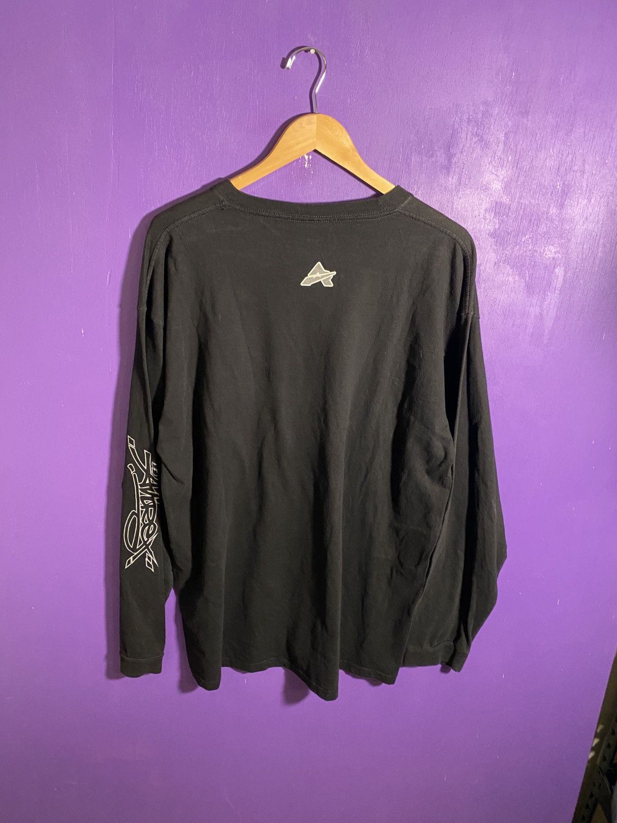 Avirex × Vintage Vintage 90s Avirex big face logo long-sleeve Size US XL / EU 56 / 4 - 2 Thumbnail