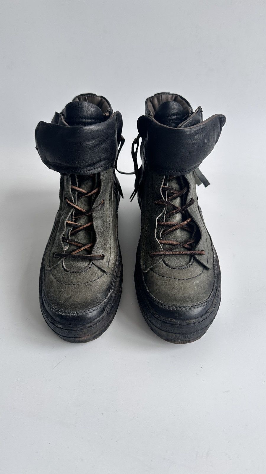 A.S.98 Airstep A.S.98 Leather High Top Sneakers Boots Avant Garde Size US 6.5 / IT 36.5 - 5 Thumbnail