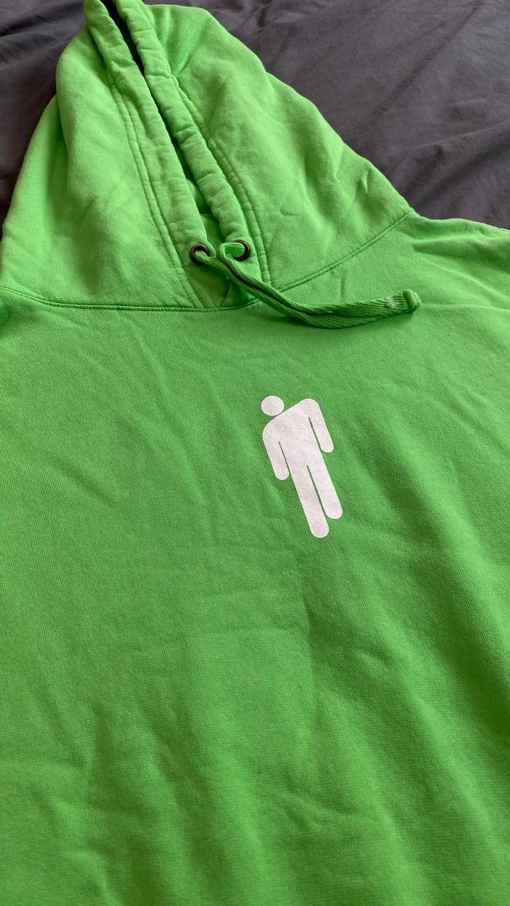 Billie Eilish Billie Eilish Neon Green World Tour Hoodie Unisex 2020 Size US M / EU 48-50 / 2 - 2 Thumbnail