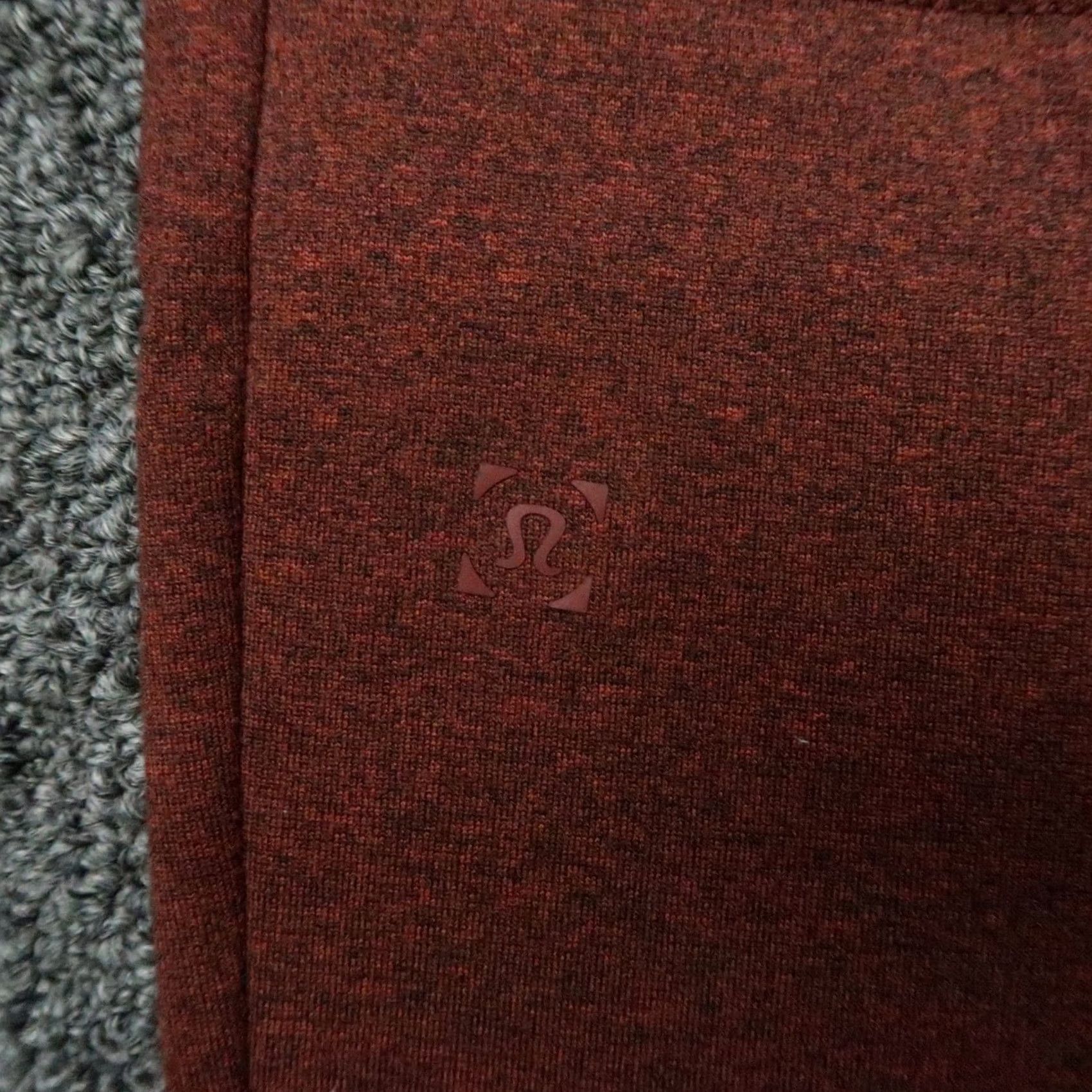 Lululemon lululemon Pants Mens Large Red City Sweat Thermo Jogger Zip Pocket Stretch Size US 33 - 5 Thumbnail