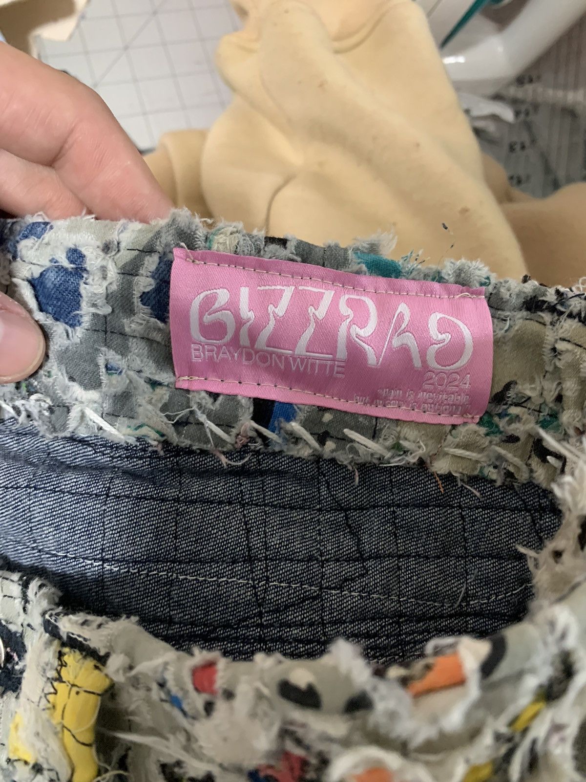 Vintage Bizzrad Camo Boro Cargo Shorts Size US 34 / EU 50 - 6 Thumbnail