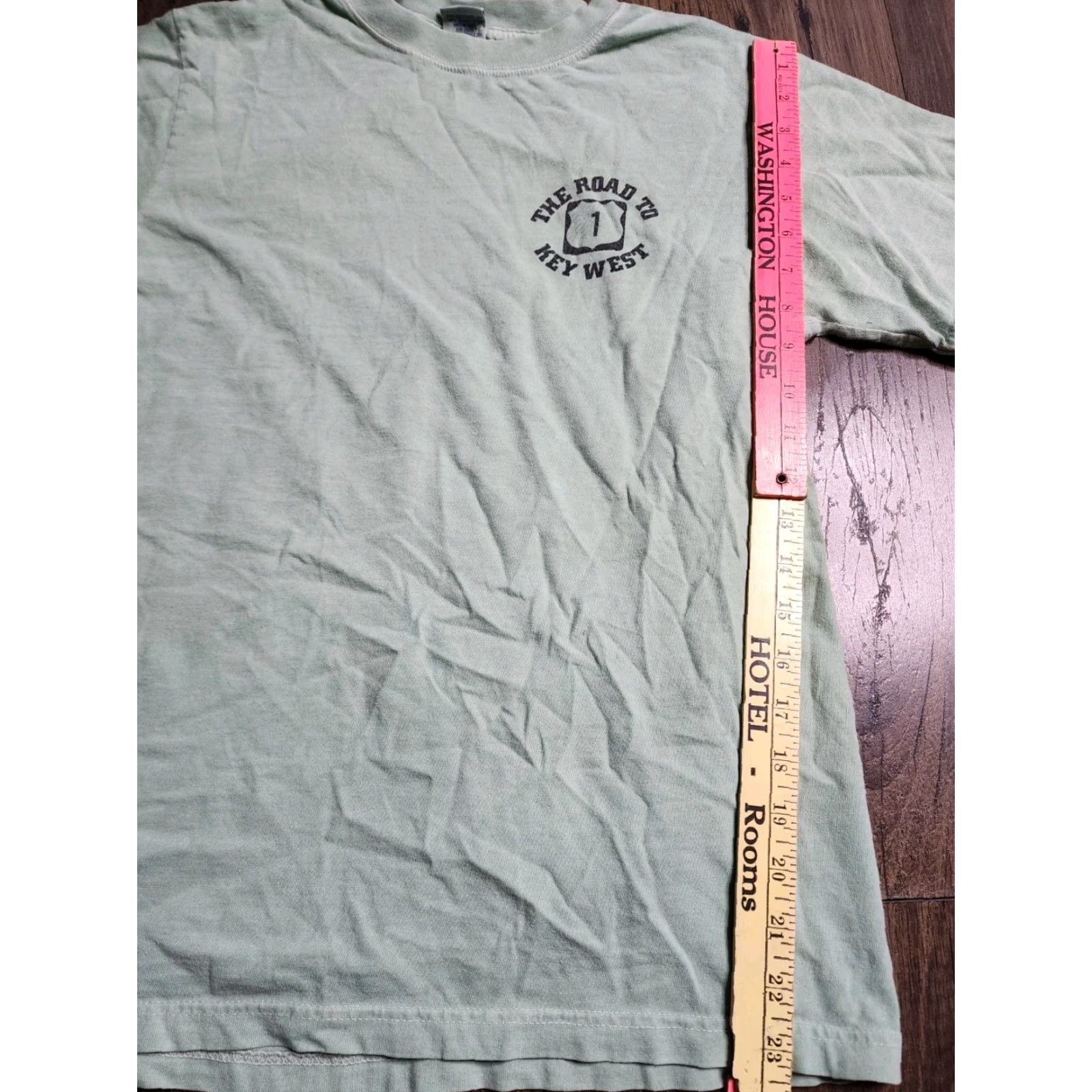 Vintage VINTAGE Crazy Shirts T-Shirt Green 90s Key West Double-Sided Crew Neck Adult S Men Womens Unisex Key West Florida Beach Graphic Print Short Sleeve Size US S / EU 44-46 / 1 - 5 Thumbnail