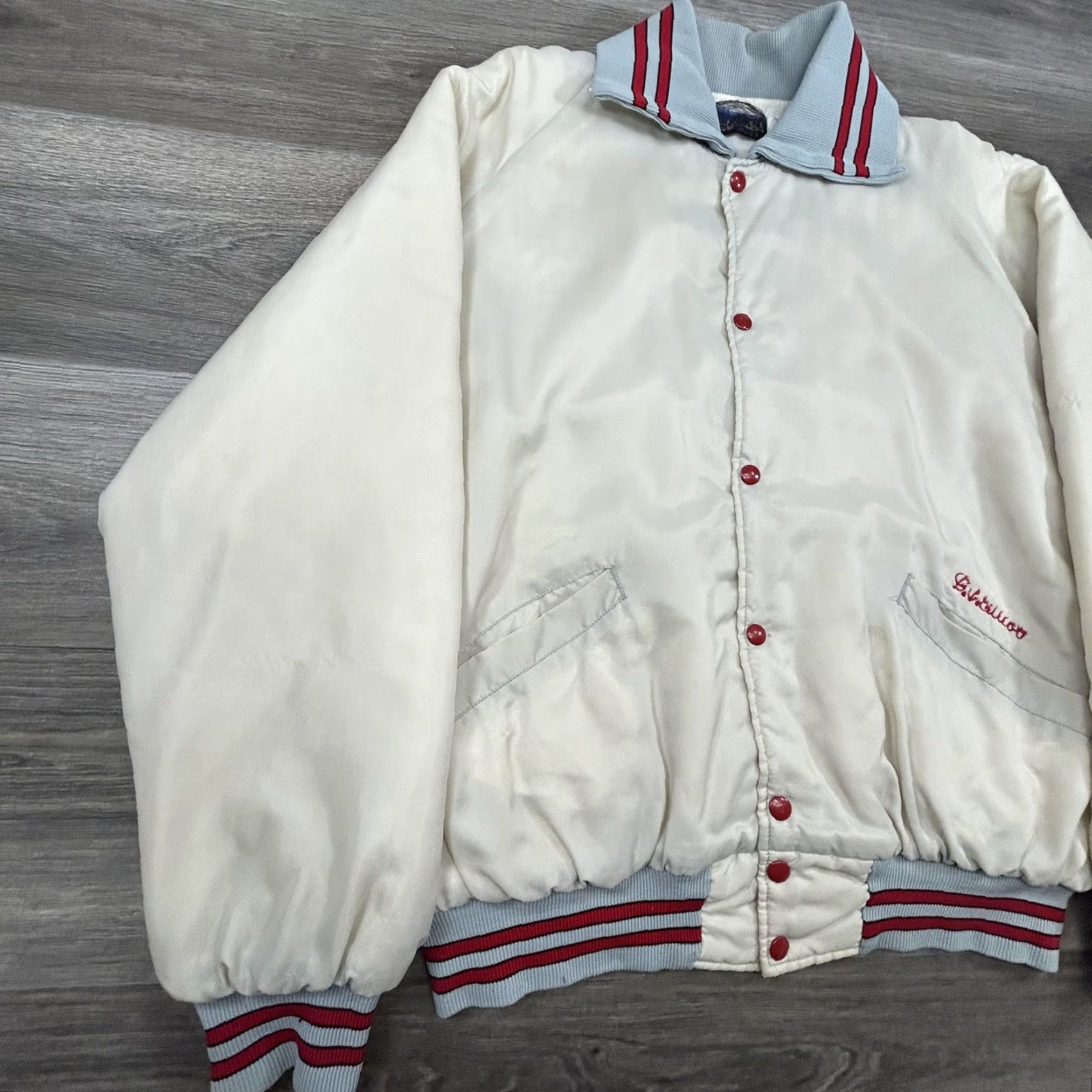 Vintage VINTAGE Ohio State Jacket Mens XL Buckeyes College Football 80s Chain Stitch USA Size US XL / EU 56 / 4 - 3 Thumbnail