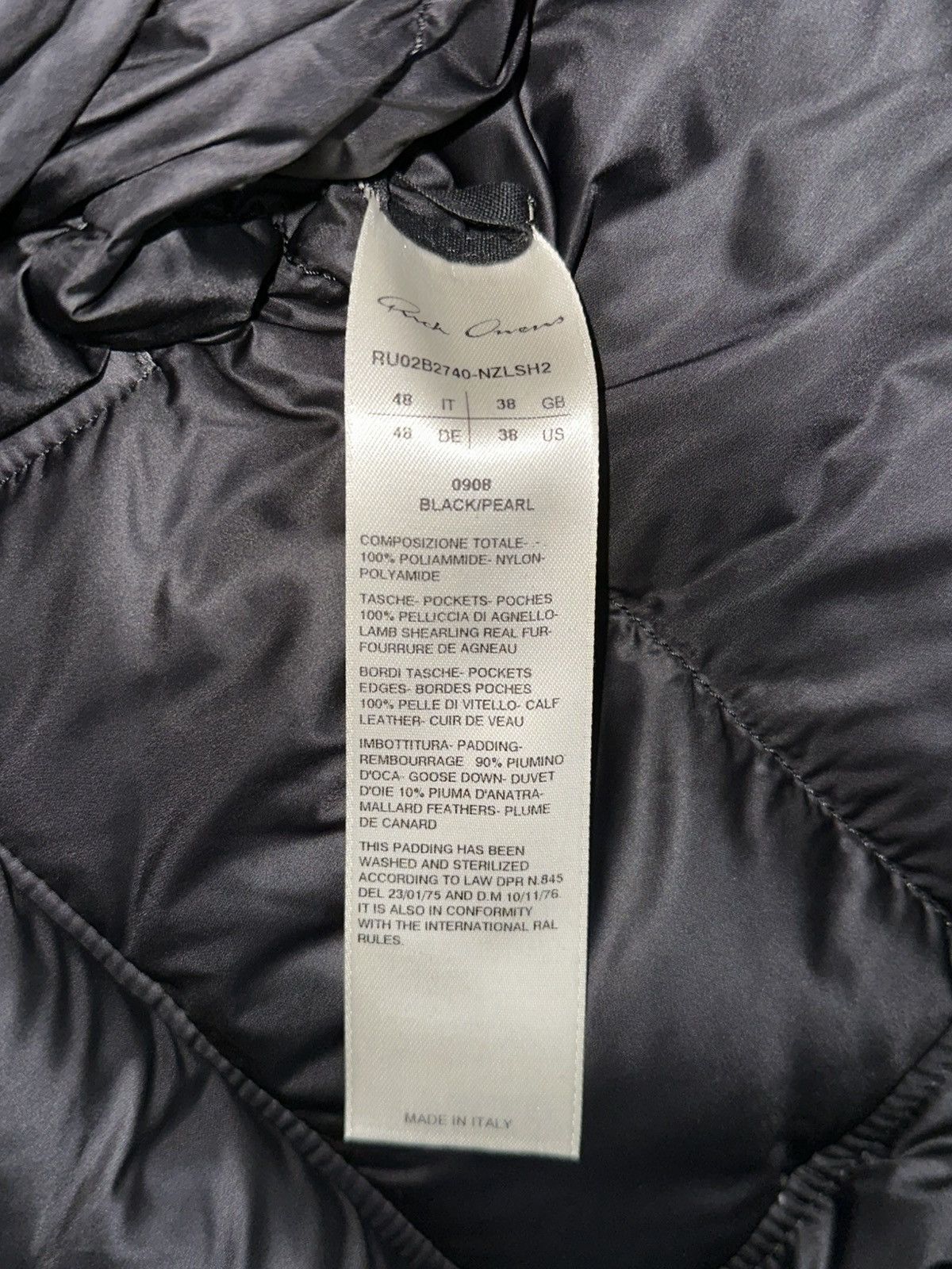 Rick Owens Cargo Down Vest Size US M / EU 48-50 / 2 - 6 Thumbnail
