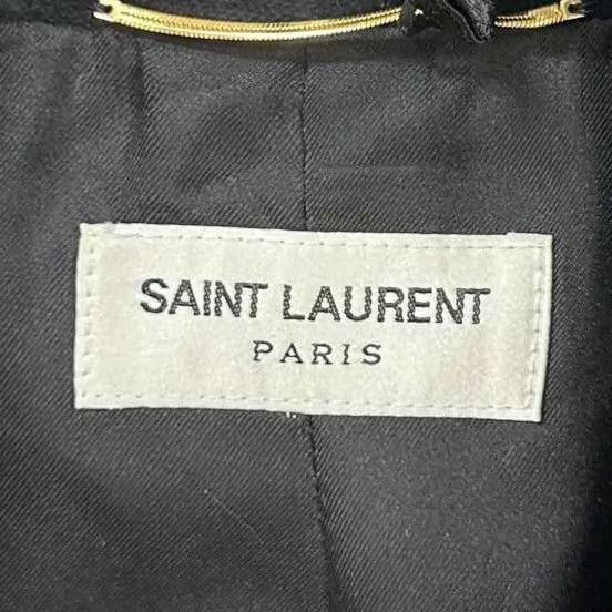 Saint Laurent Paris Saint Laurent Women's Black Velvet Blazer 38 Size S / US 4 / IT 40 - 4 Thumbnail