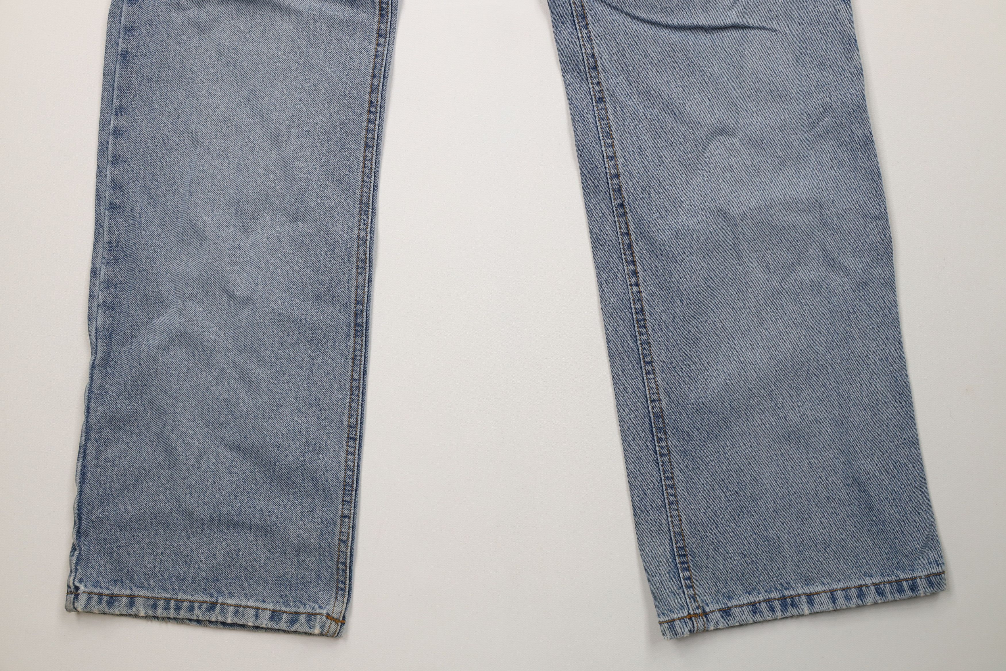 J.Crew Vintage 90s Y2K J Crew Fly Babydoll Flared Wide Leg Jeans Size 36" / US 14 / IT 50 - 4 Thumbnail