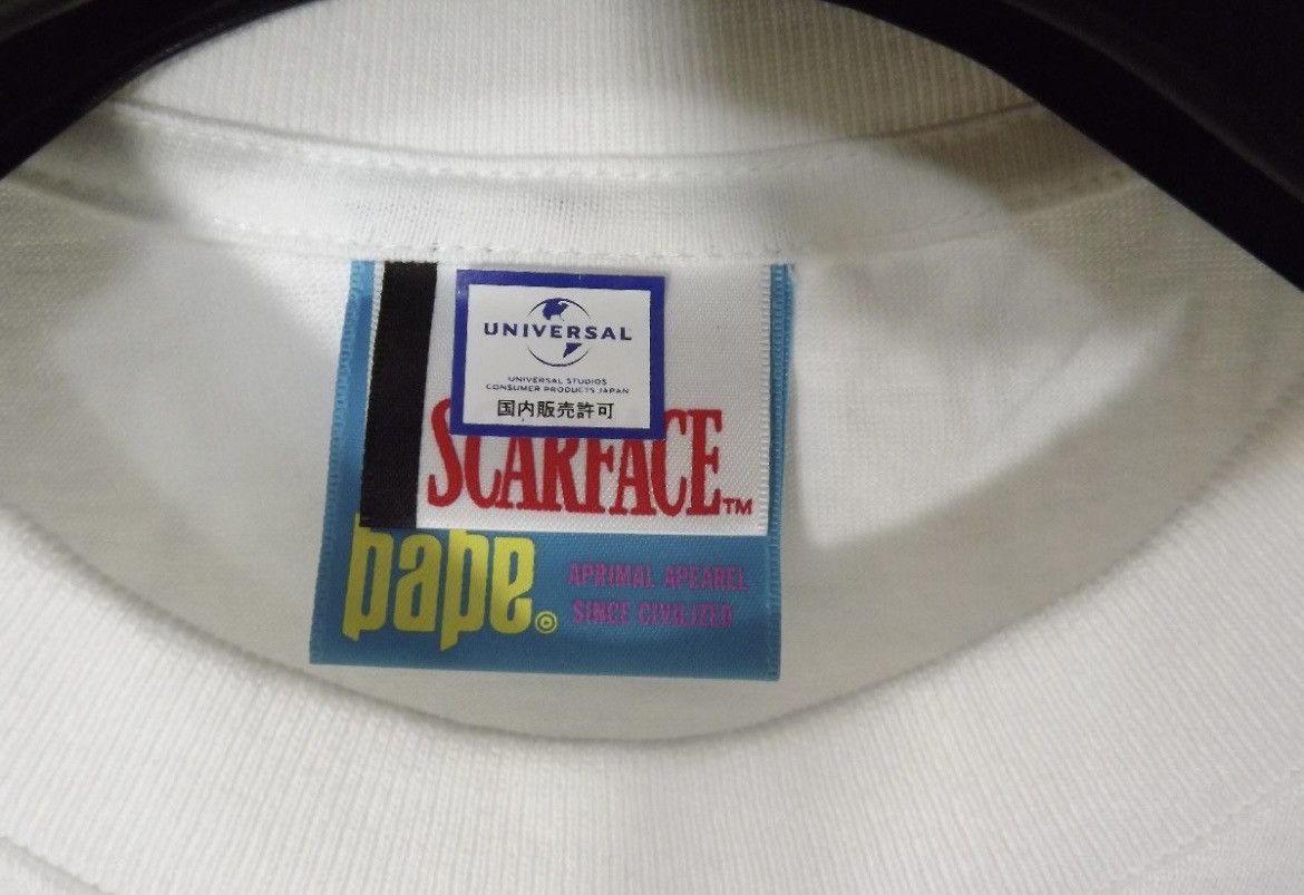 Bape VERY RARE OG 2006 A BATHING APE X SCARFACE PURPLE CAMO TEE Size US L / EU 52-54 / 3 - 4 Thumbnail
