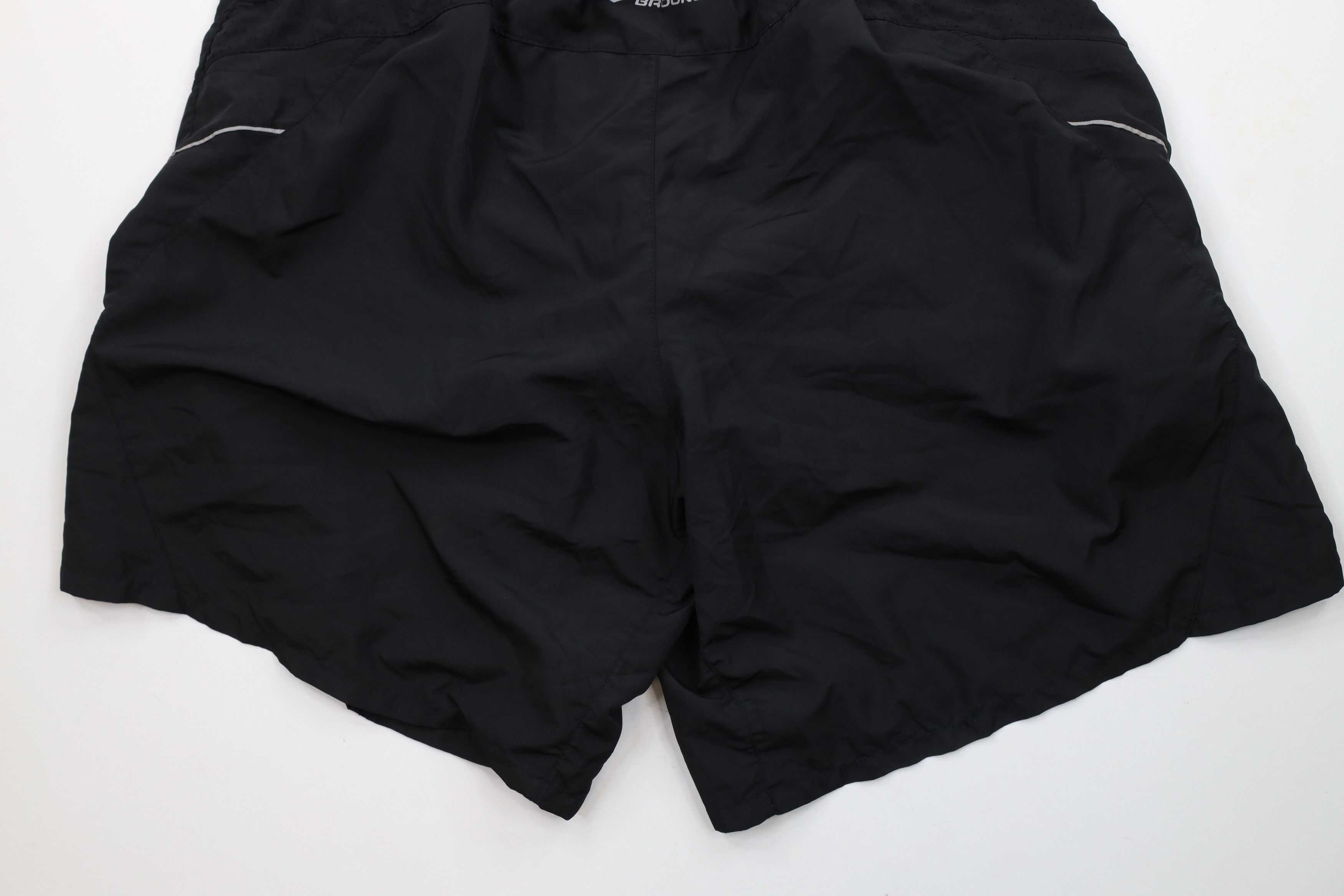 Brooks × Vintage Brooks Running Vented Lined Above Knee Gym Running Shorts Size US 36 / EU 52 - 10 Thumbnail
