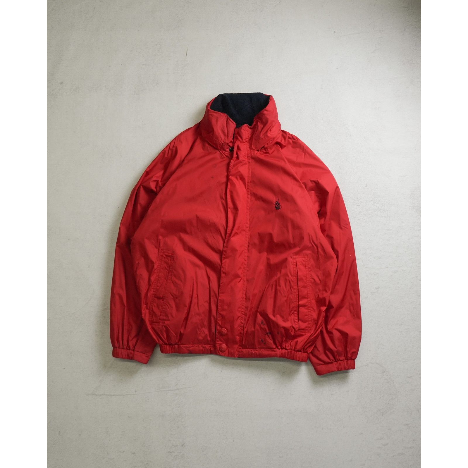 Nautica Vintage 90s Nautica Red Lightweight Jacket - Men's Small Size US S / EU 44-46 / 1 - 1 Thumbnail