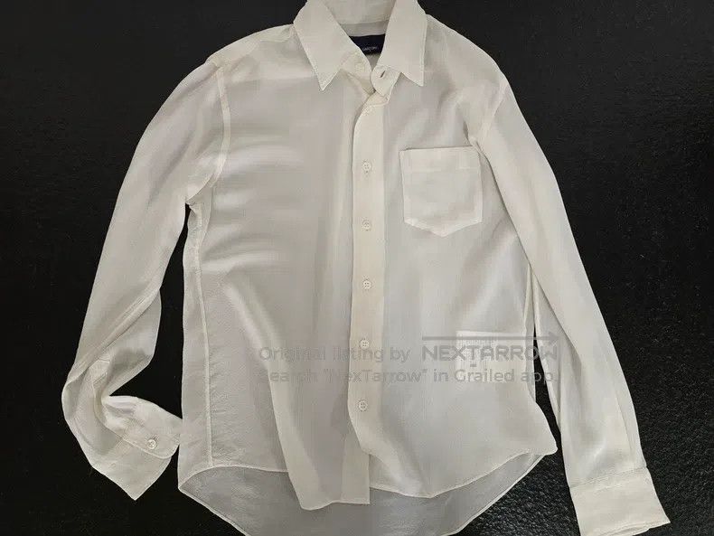 Comme des Garcons Comme des Garcons Ultra-lightweight real silk shirt Size S / US 4 / IT 40 - 1 Thumbnail