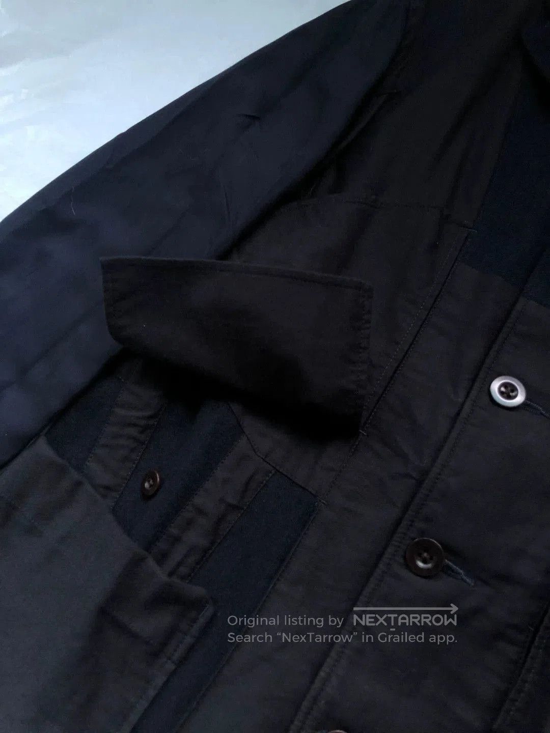 Kolor stylish navy wool jacket by kolor. Size US M / EU 48-50 / 2 - 4 Thumbnail