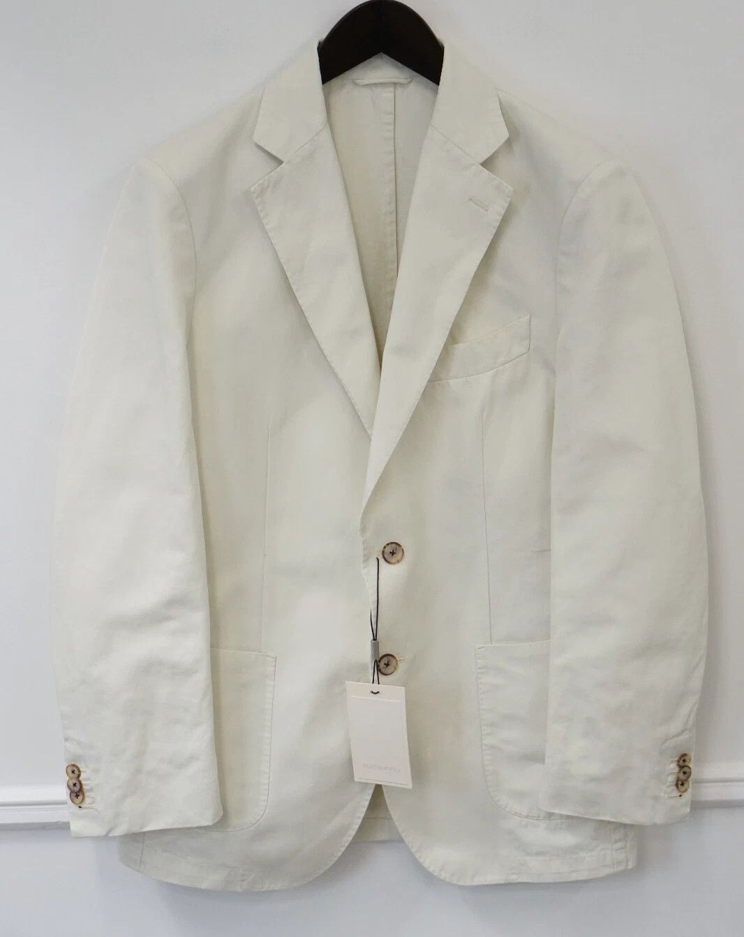 Suitsupply Men Suitsupply Blazer Havana Cotton & Linen Beige UK/US38 Size 38R - 1 Thumbnail