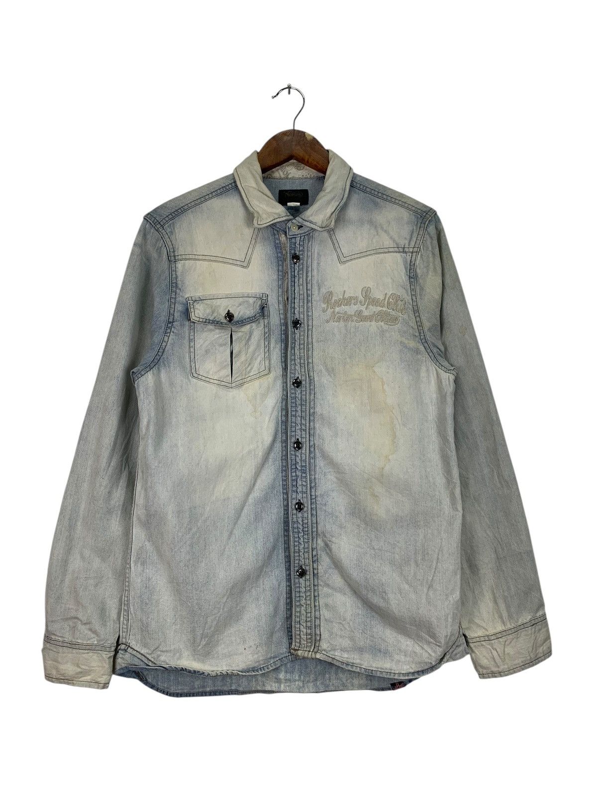 Norton × Vintage Vintage Norton Motorcycle western shirt Size US L / EU 52-54 / 3 - 1 Thumbnail