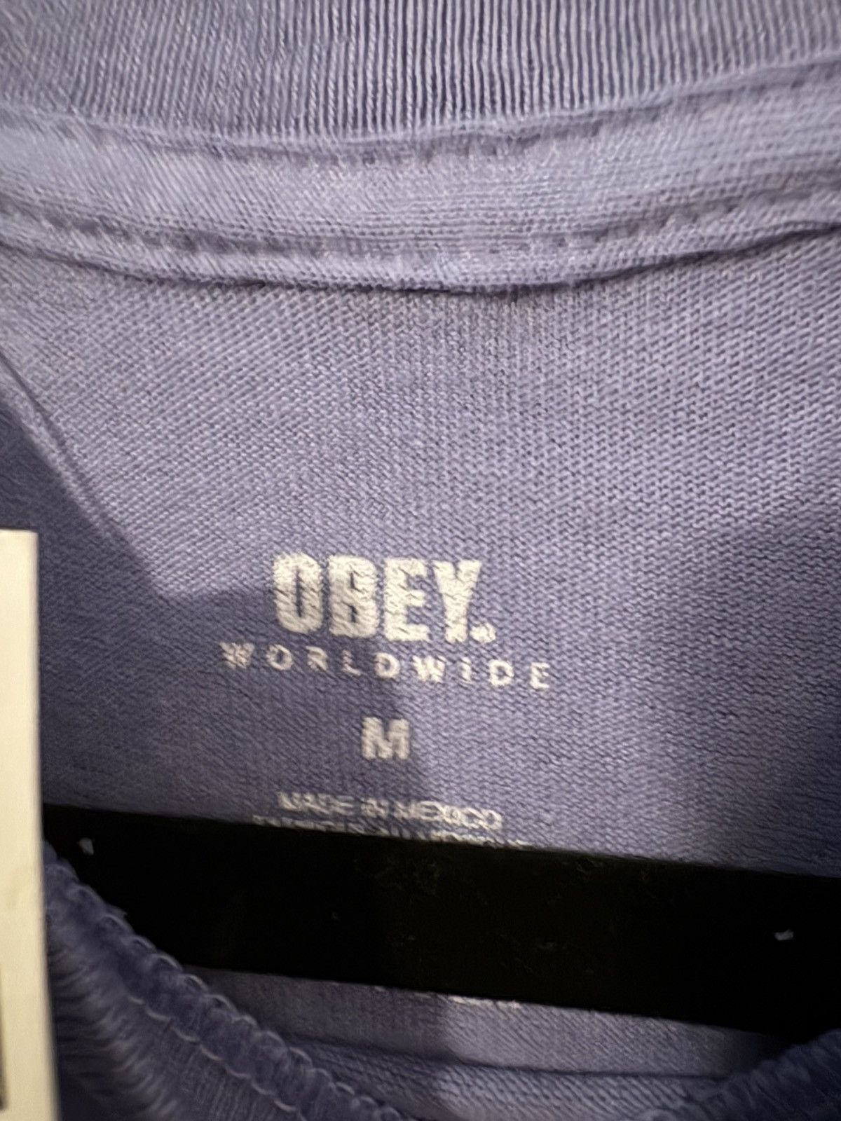 Obey Obey T-shirt purple Size US M / EU 48-50 / 2 - 3 Thumbnail