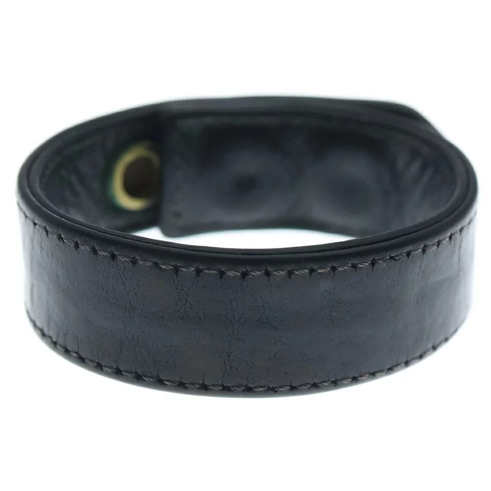 Chrome Hearts CHROME HEARTS 3 BUTTON 2 SNAP LEATHER BRACELET Size ONE SIZE - 6 Thumbnail