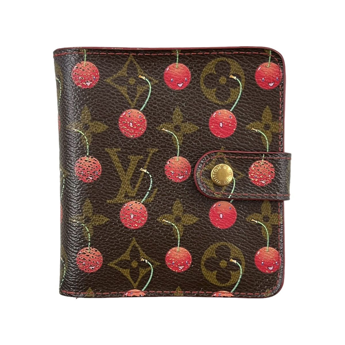 Louis Vuitton x Takashi Murakami Panda Porte Monnaie Zipper Wallet