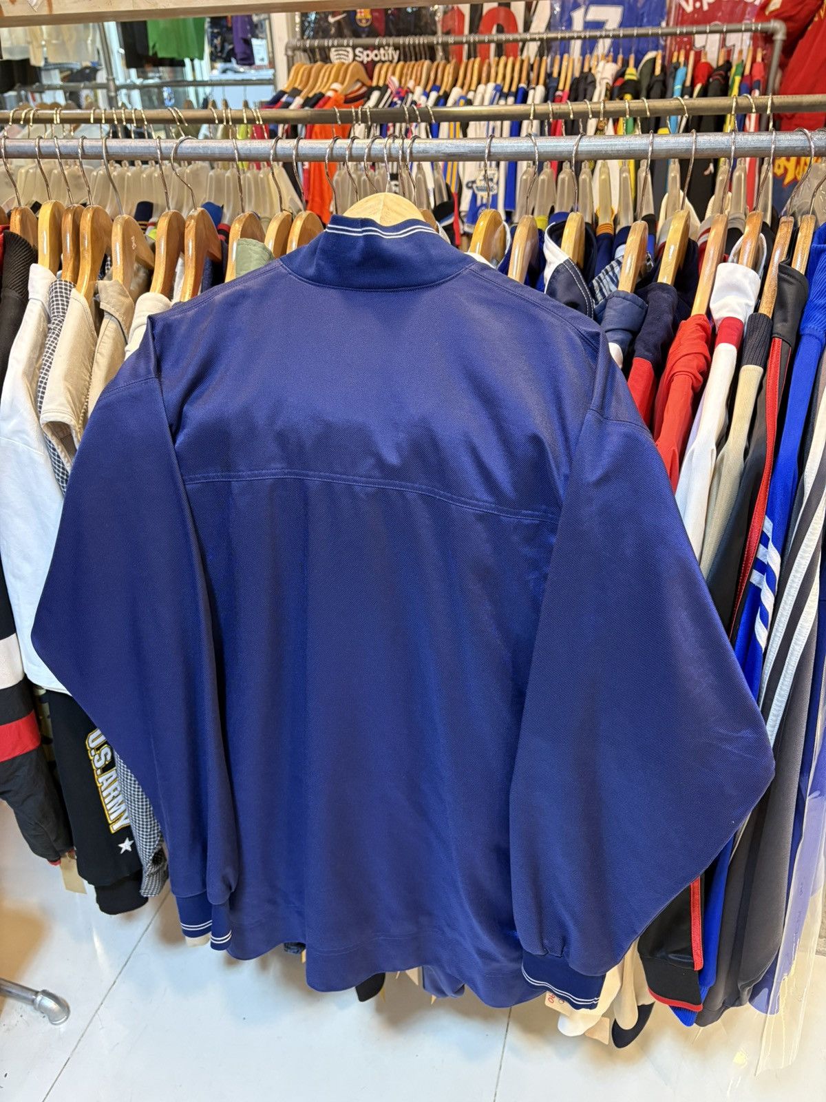 Nike Vintage 90s Nike Italy National Football Team Track Jacket Size US M / EU 48-50 / 2 - 3 Thumbnail
