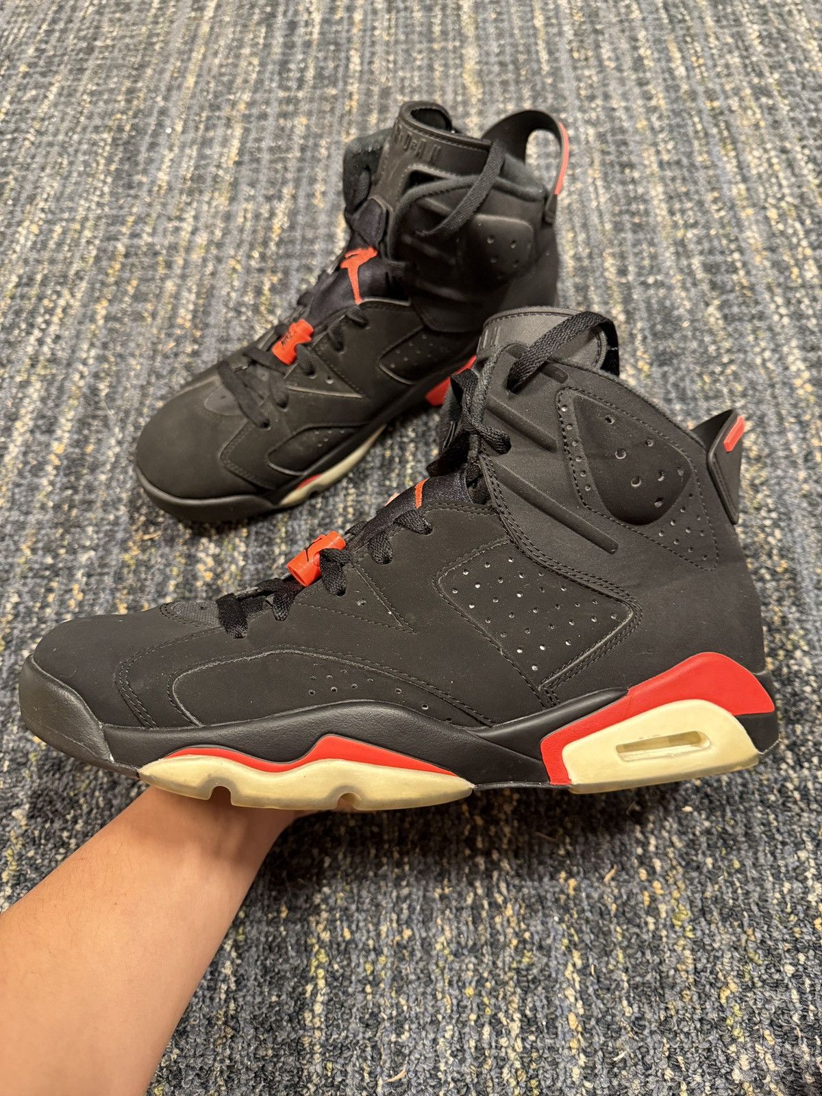 Jordan Brand Retro Jordan 6 Infrared Size 10.5 Size US 10.5 / EU 43-44 - 2 Thumbnail