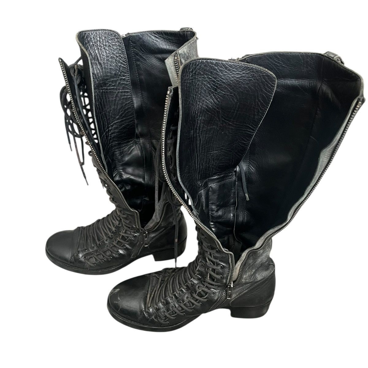 Ann Demeulemeester Ann demeulemeester triple lace boots Size US 8 / EU 41 - 7 Thumbnail
