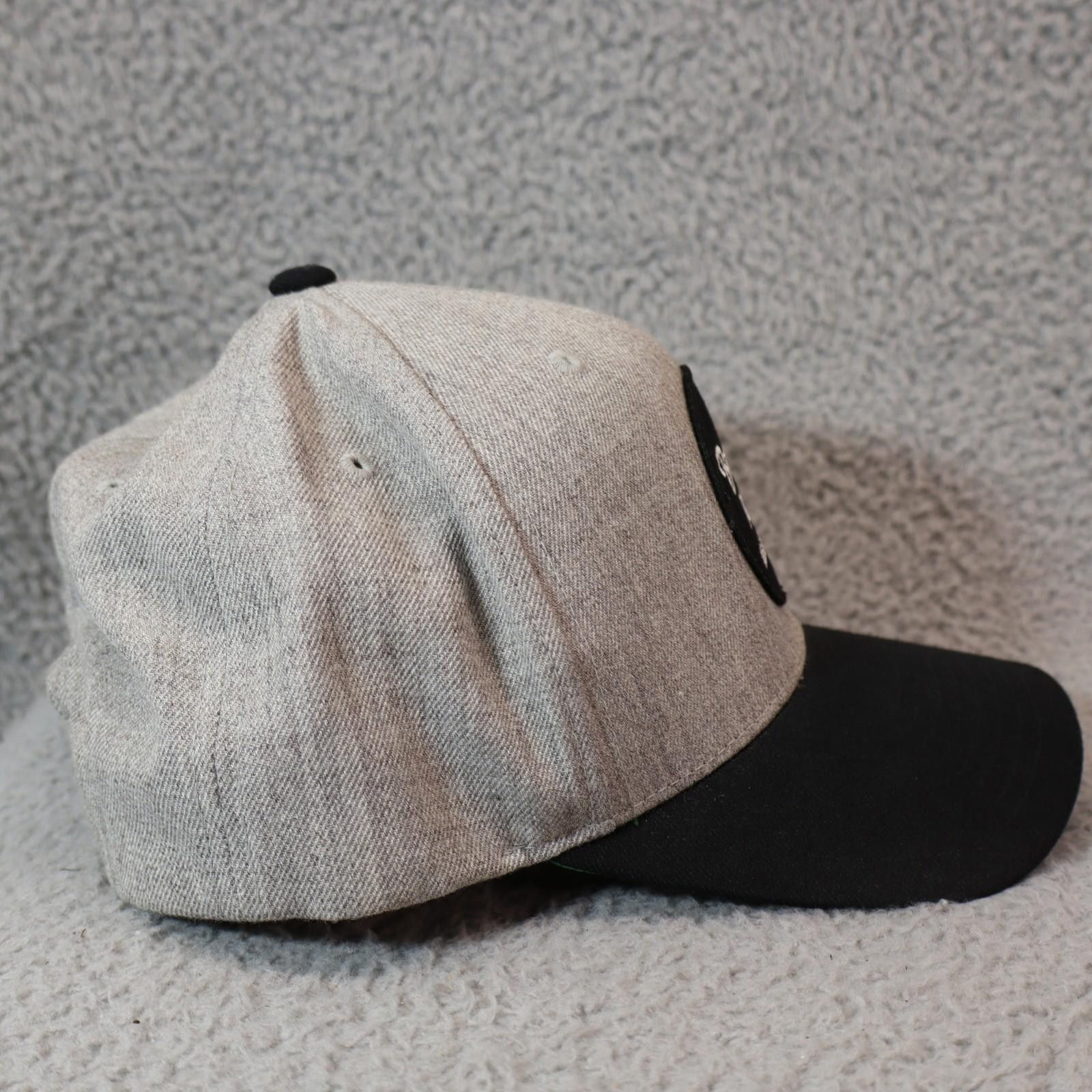 Off-White Brixton MFG Hat Cap SnapBack Black Grey Outdoors Patch Size ONE SIZE - 6 Thumbnail