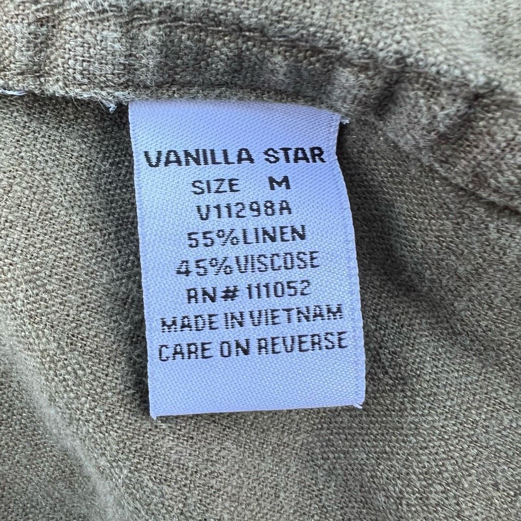 Other Vanilla Star, Sleeveless Button up Front Tie Acid Wash Crop top Juniors’ Medium Size M / US 6-8 / IT 42-44 - 8 Thumbnail