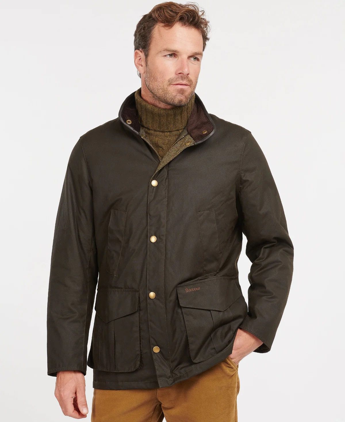 Barbour × Noah 🇬🇧 Barbour Hereford Wax Jacket Rare Retro Size US M / EU 48-50 / 2 - 2 Thumbnail