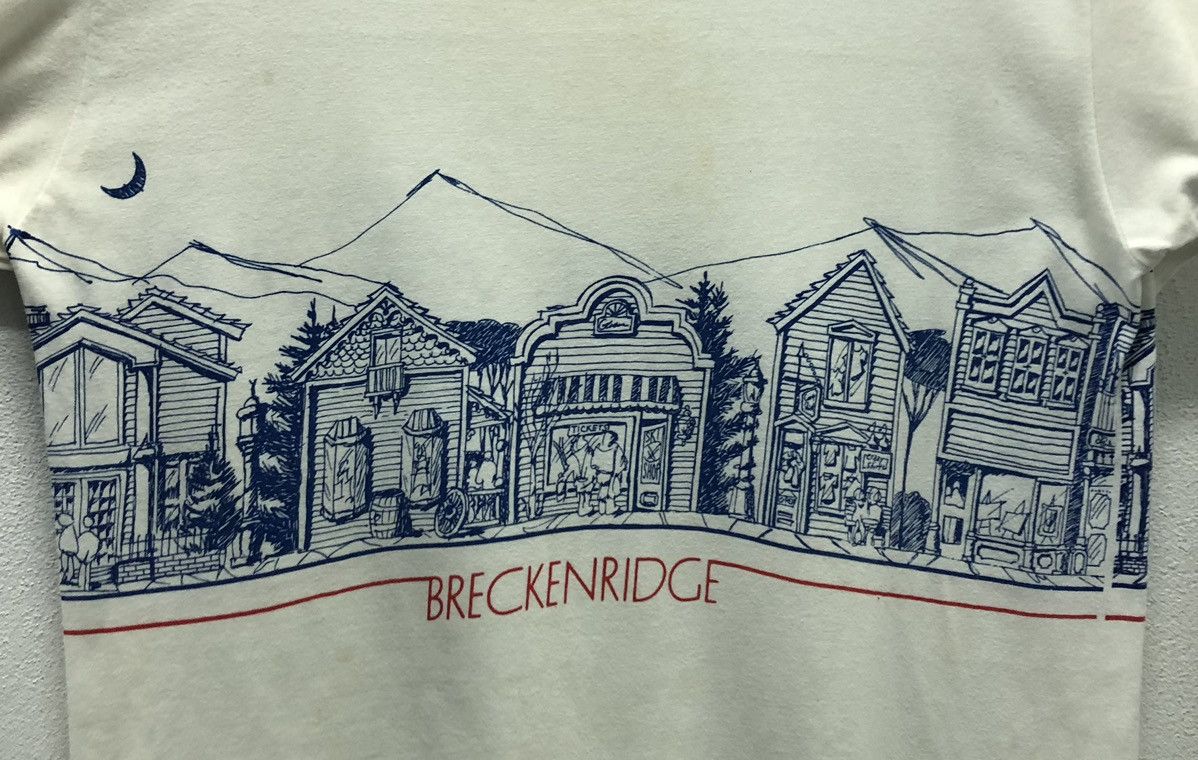 Vintage Vintage Crazy Shirts Breckenridge T-Shirt Size US L / EU 52-54 / 3 - 3 Thumbnail