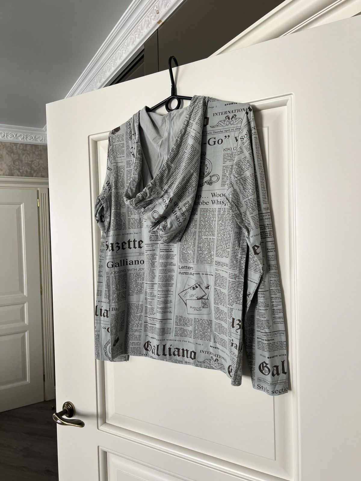 John Galliano John Galliano Gazette Hoodie Size US XS / EU 42 / 0 - 18 Thumbnail