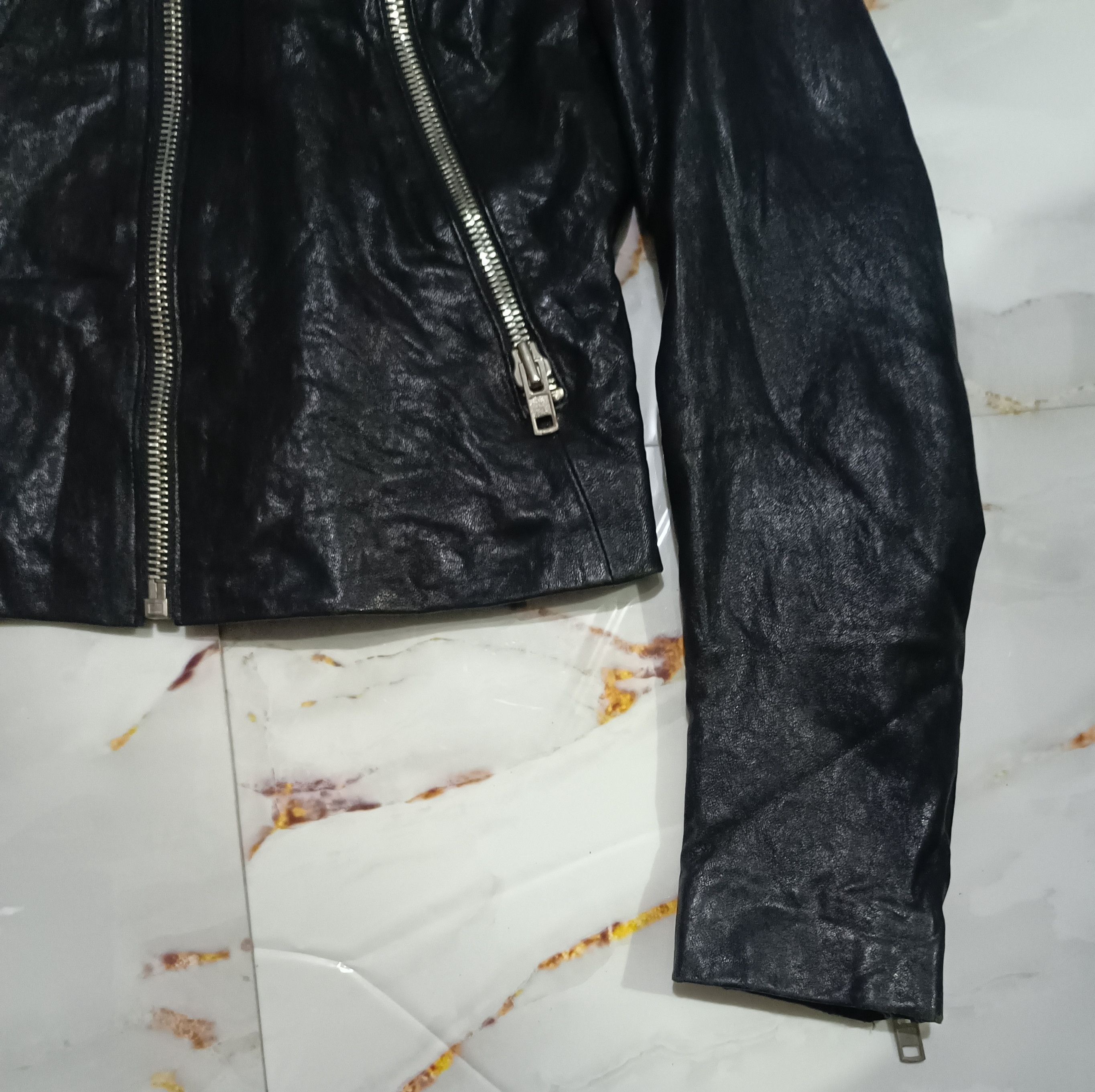 Leather MAISON MARTIN MARGIELA 5-ZIP LEATHER JACKET Styles Size S / US 4 / IT 40 - 5 Thumbnail