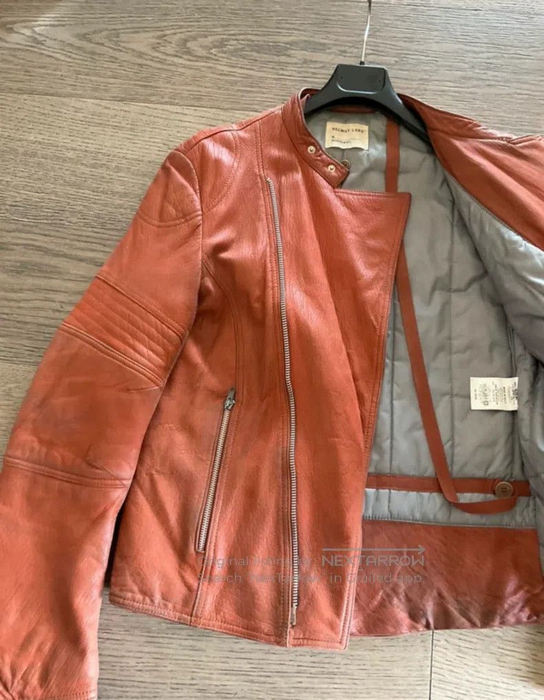 Helmut Lang Helmut Lang Leather Astro Leather Motorcycle Jacket Size US M / EU 48-50 / 2 - 9 Thumbnail